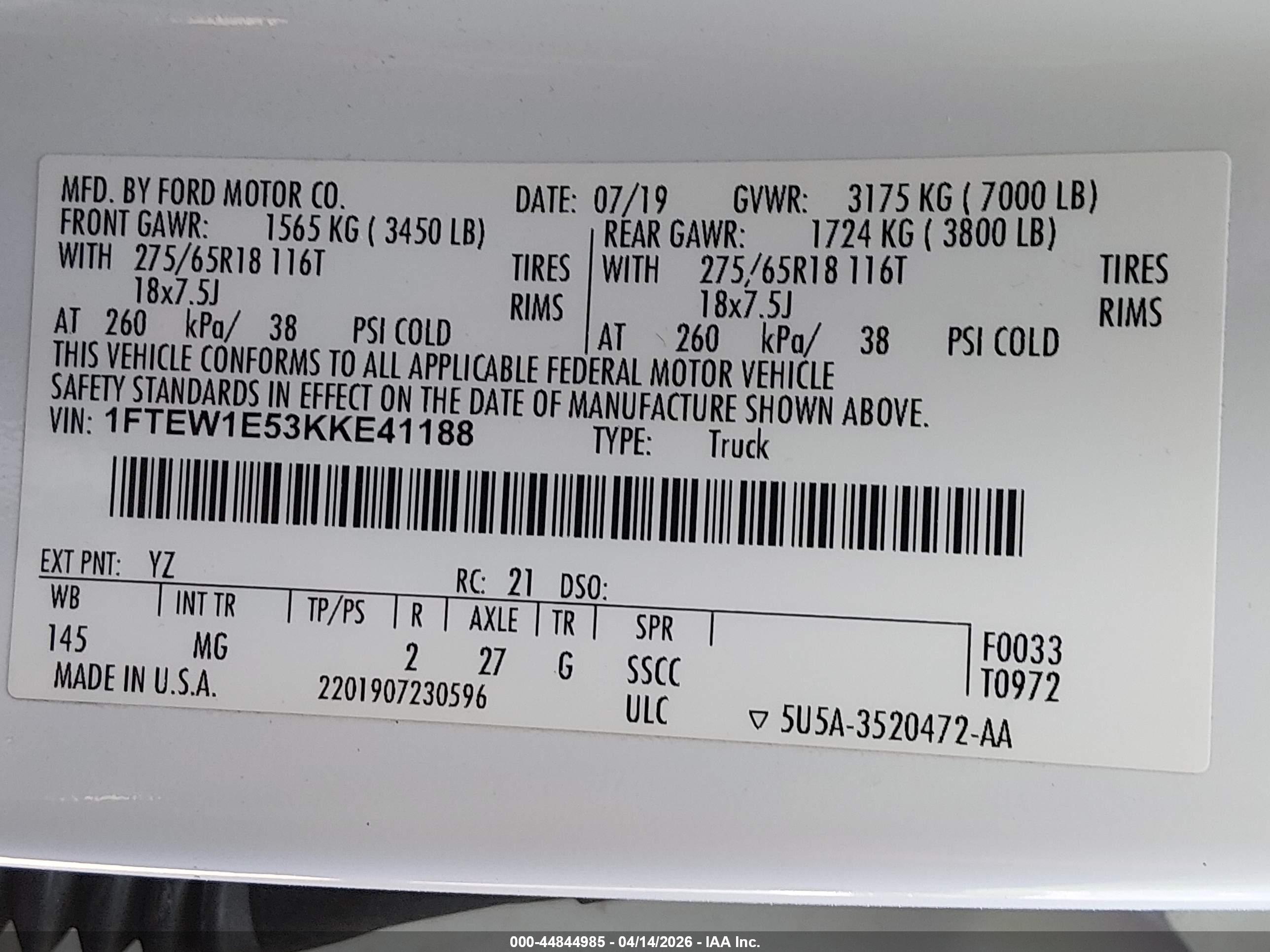 FORD F-150 image 9