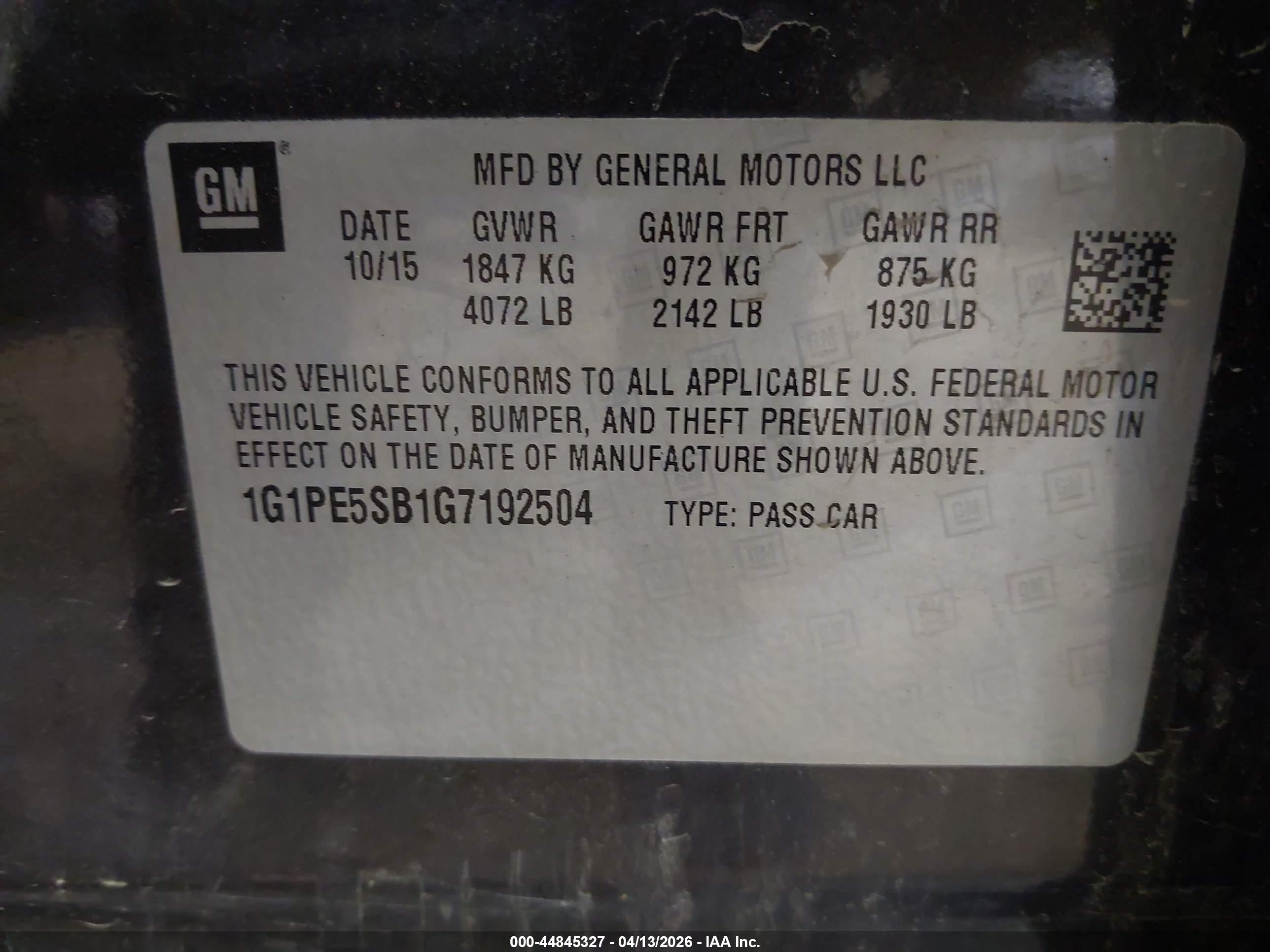 CHEVROLET CRUZE image 9