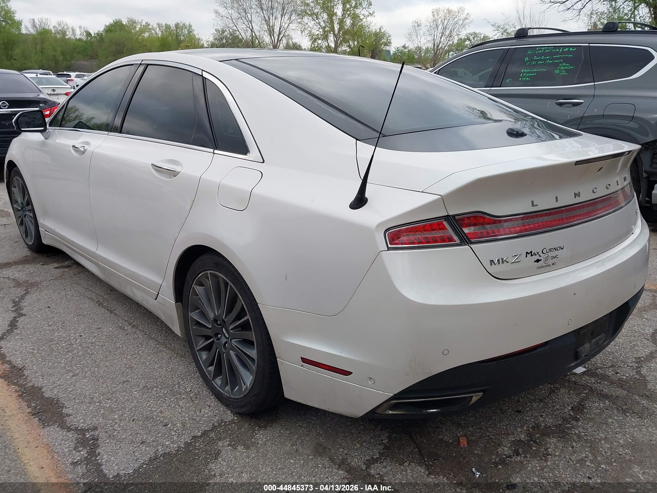 LINCOLN MKZ image 3