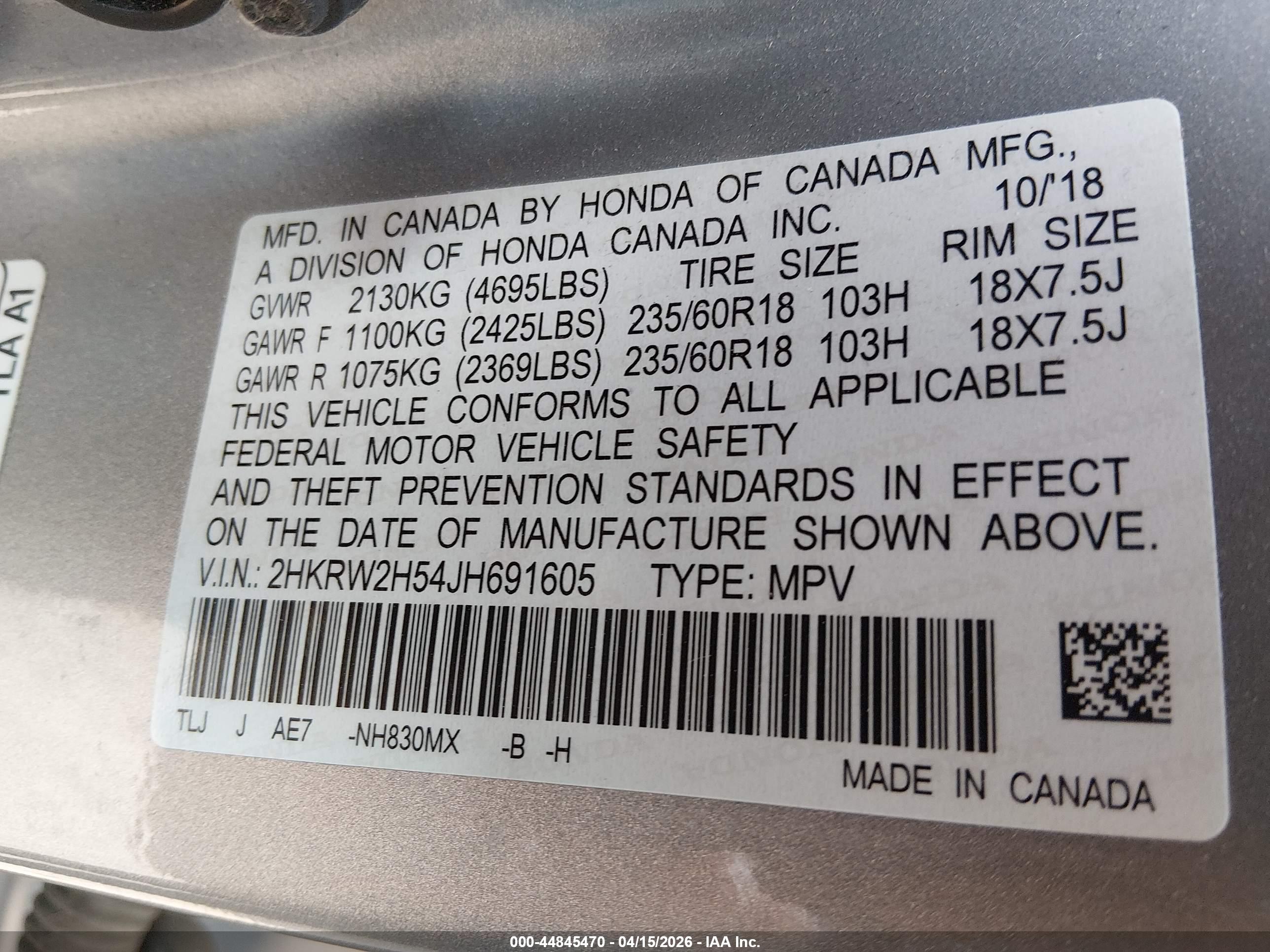HONDA CR-V image 9