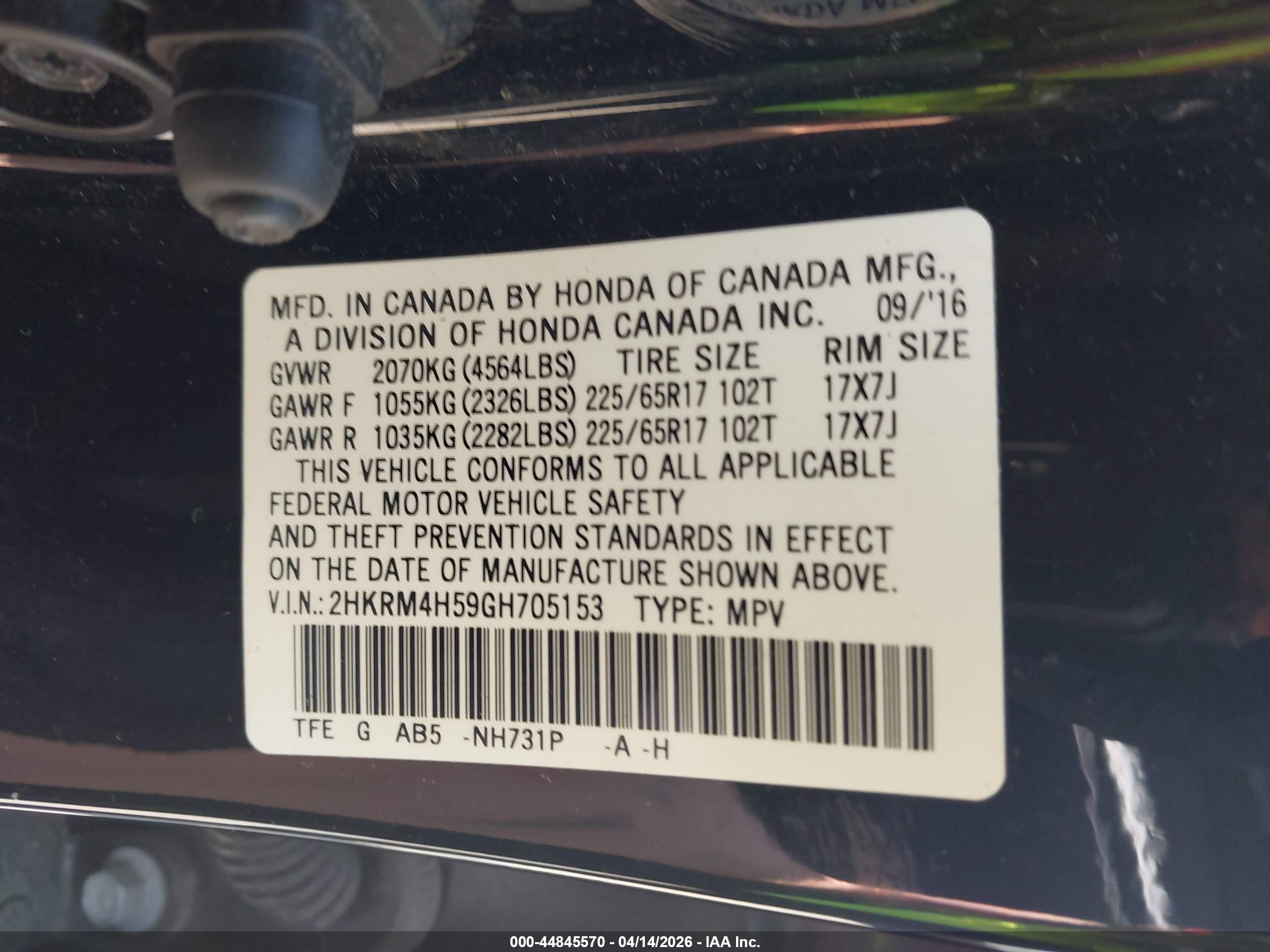 HONDA CR-V image 9