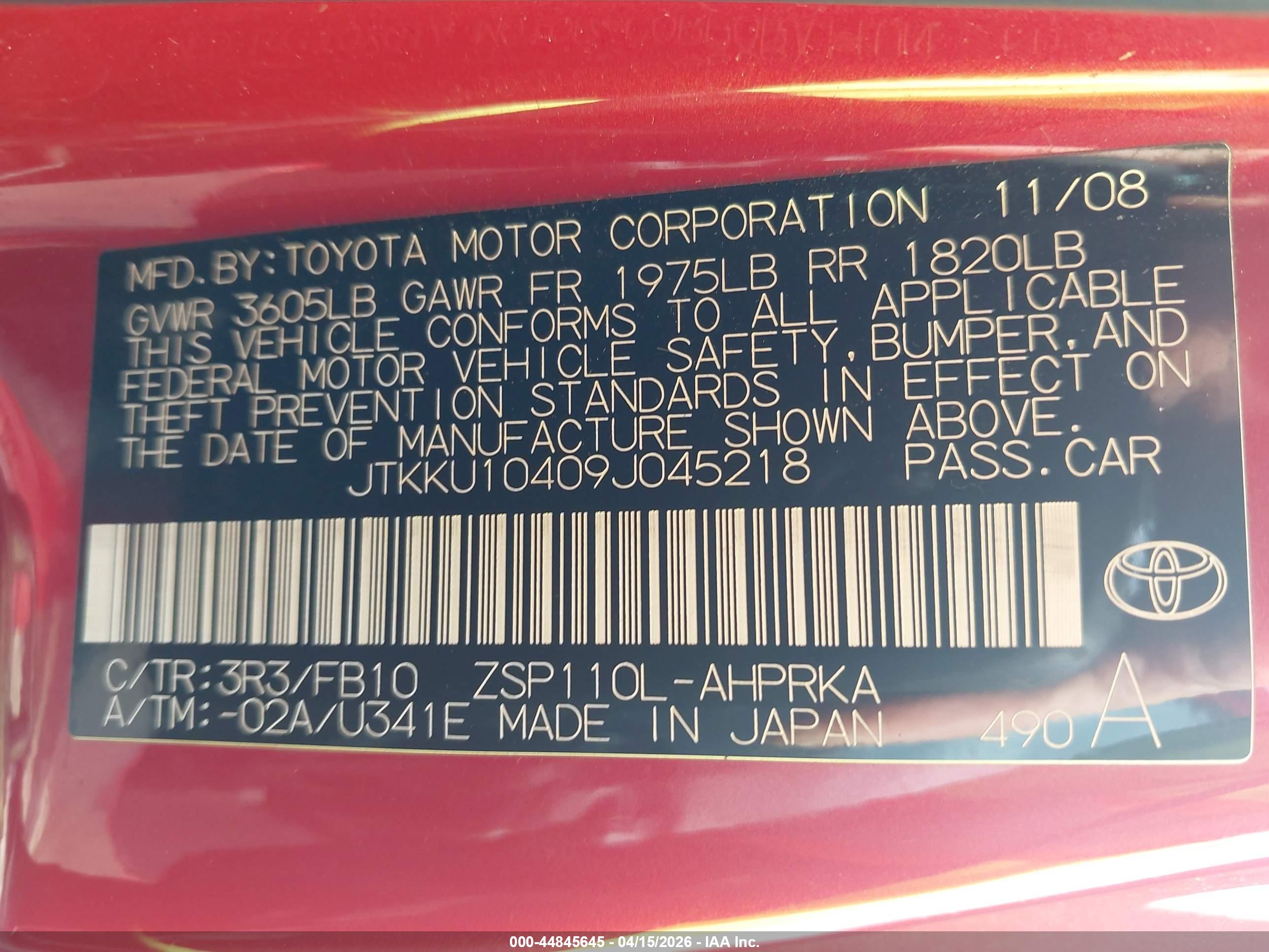 SCION XD image 9