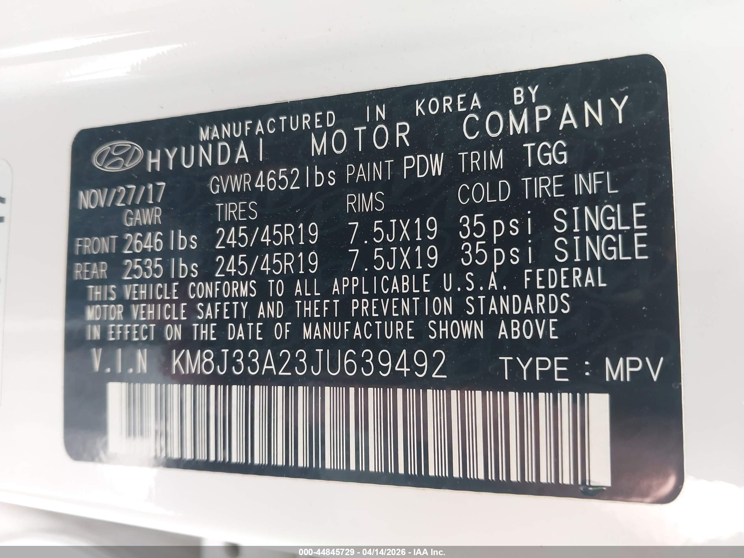 HYUNDAI TUCSON image 9