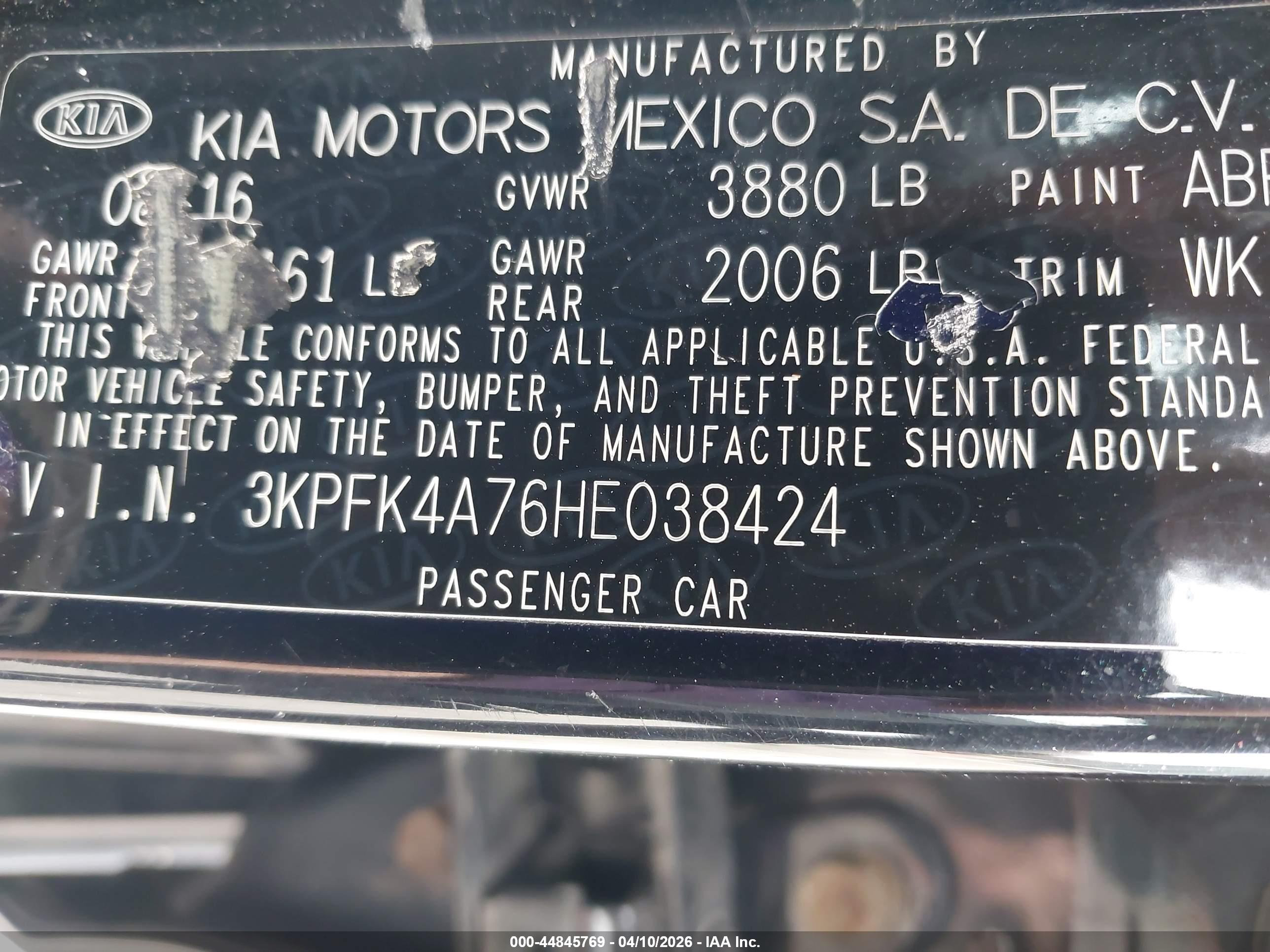 KIA FORTE image 9