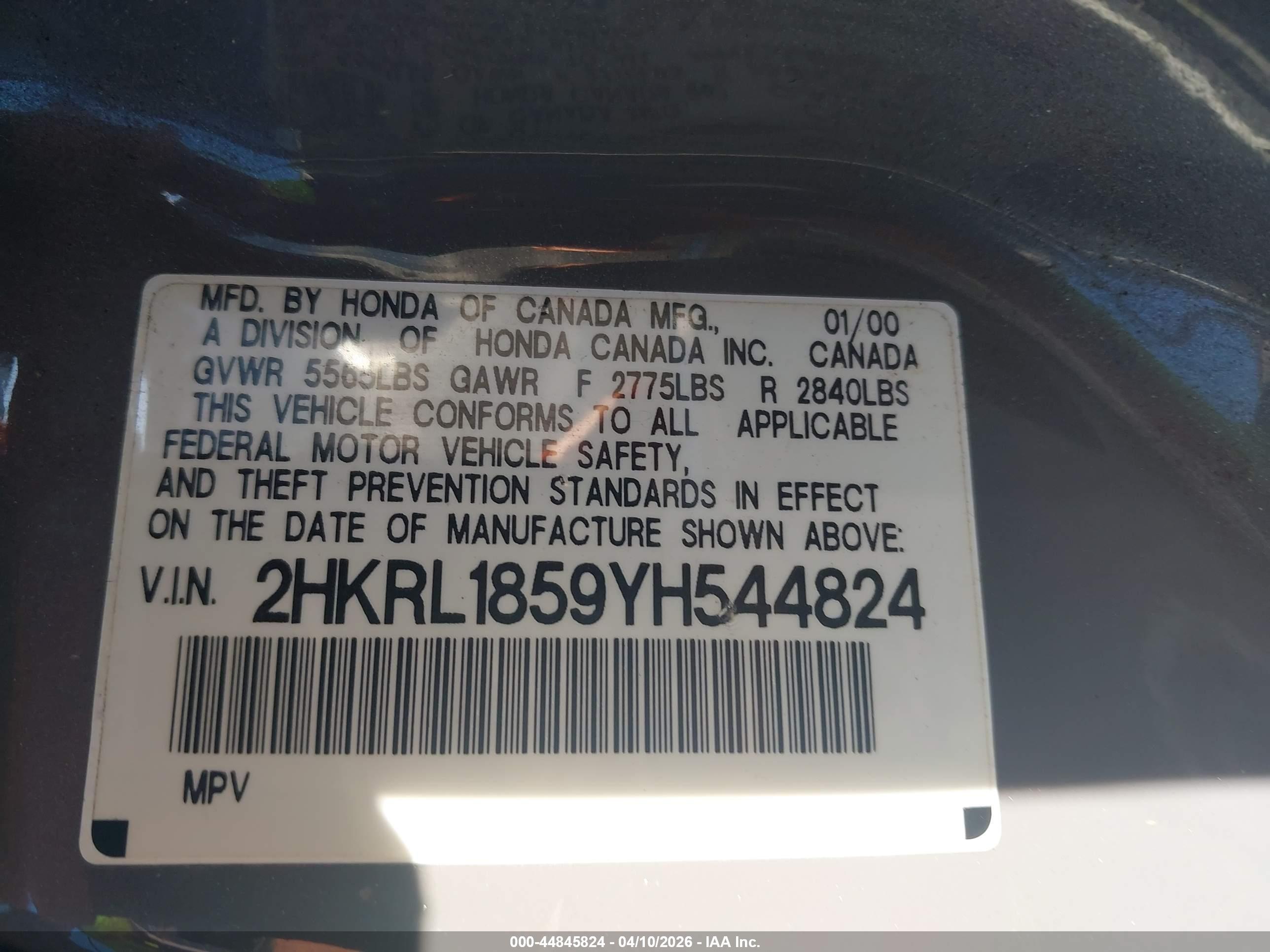 HONDA ODYSSEY image 9