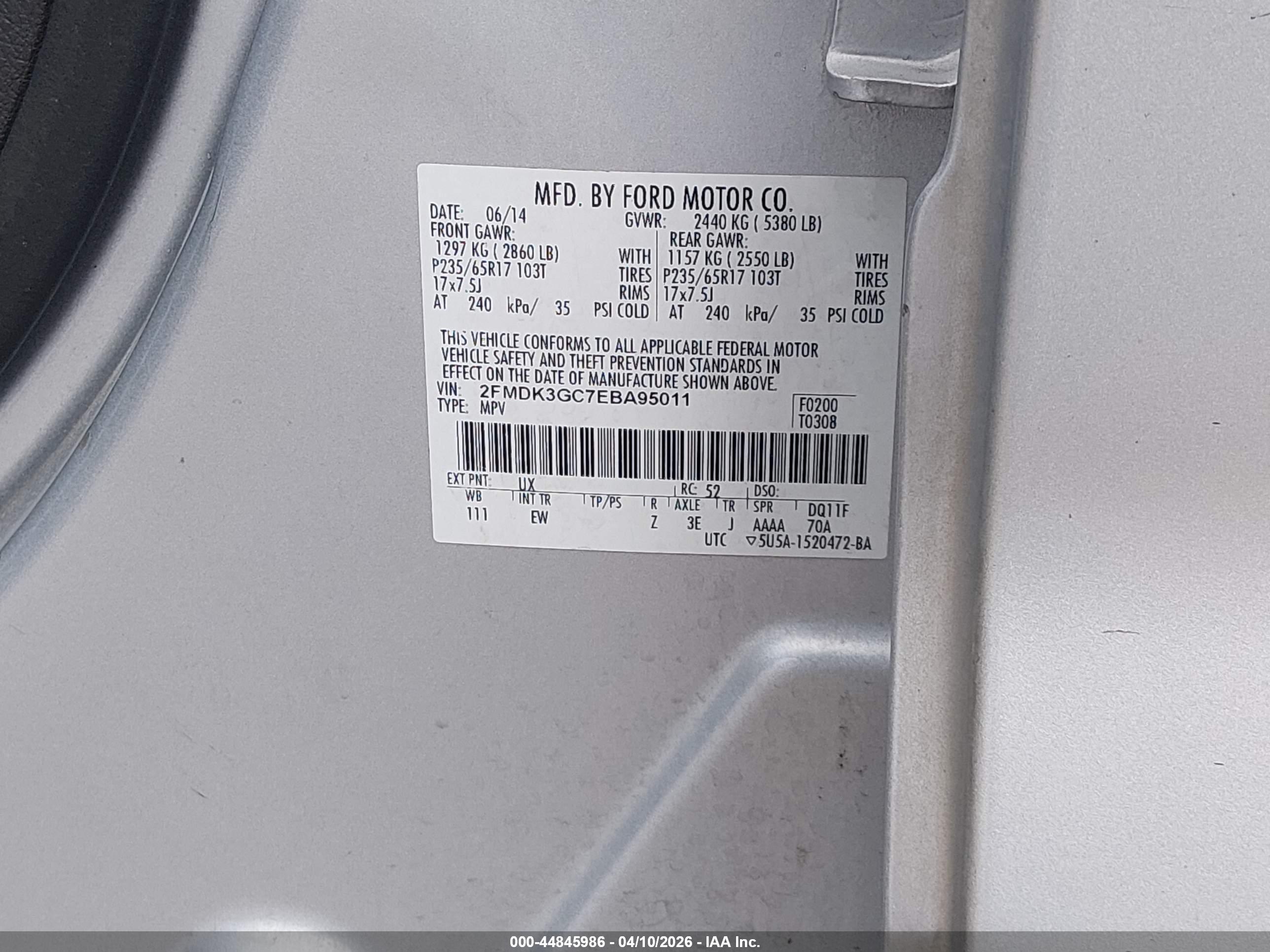 FORD EDGE image 9