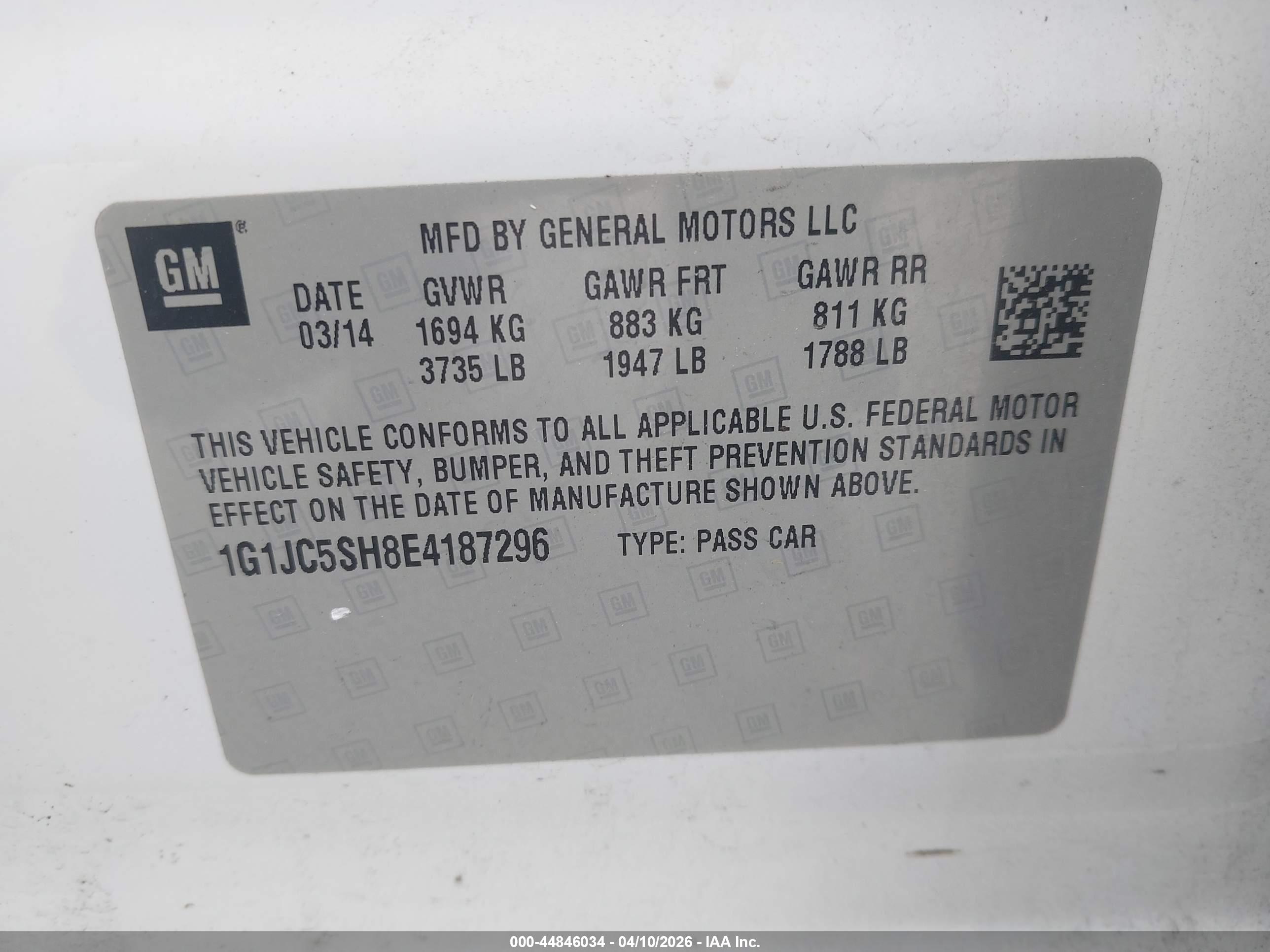 CHEVROLET SONIC image 9