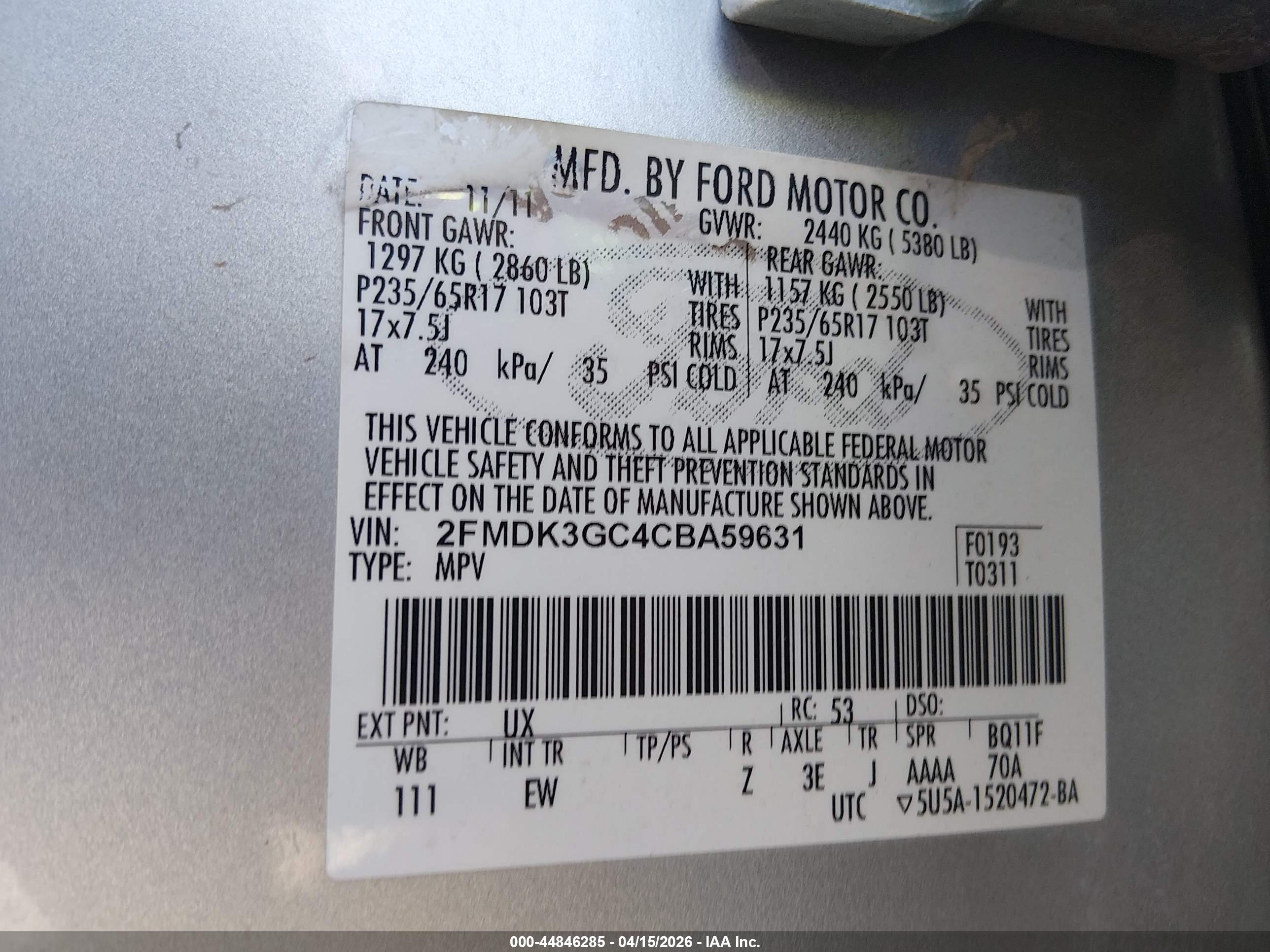 FORD EDGE image 9