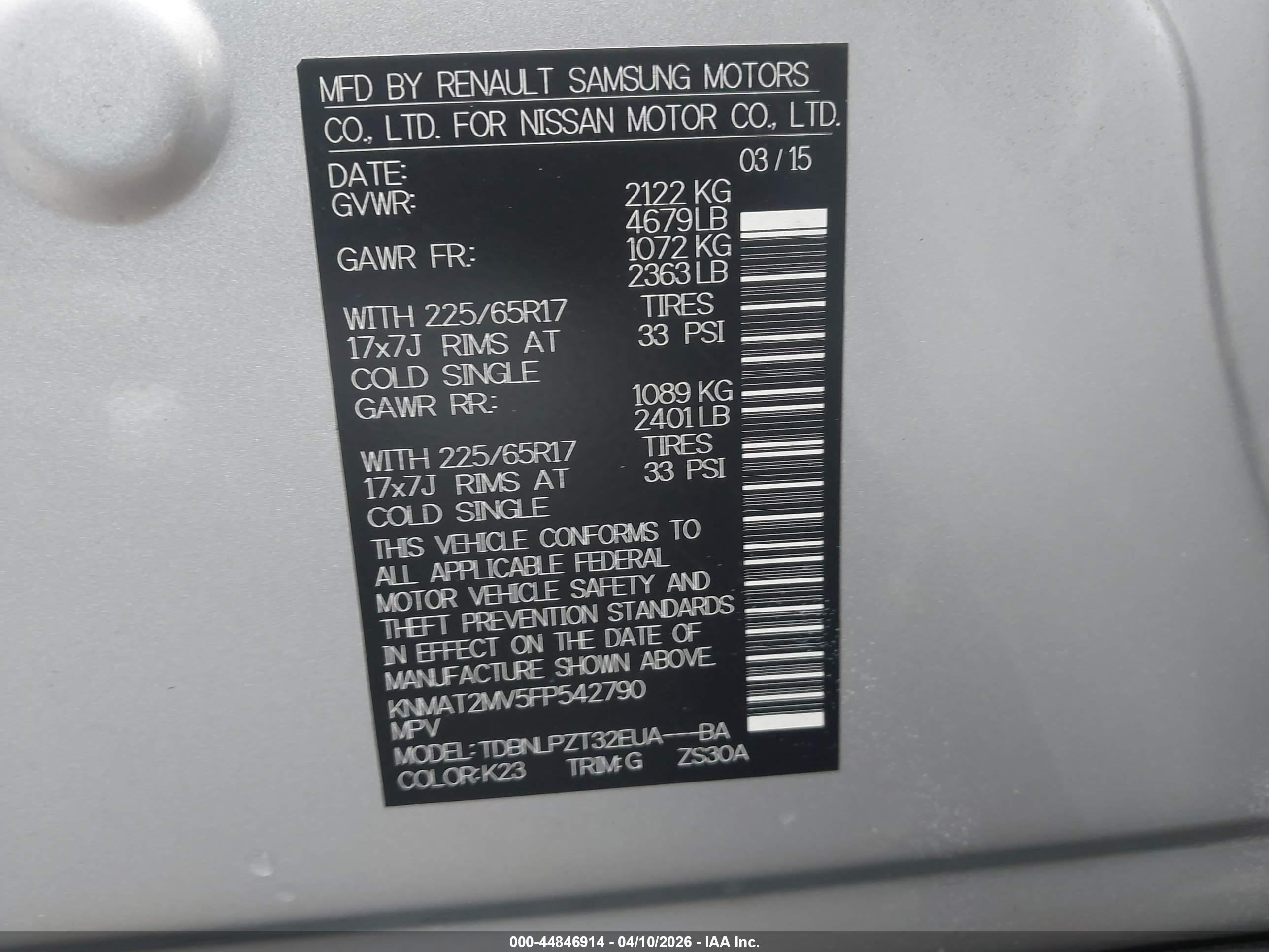 NISSAN ROGUE image 9
