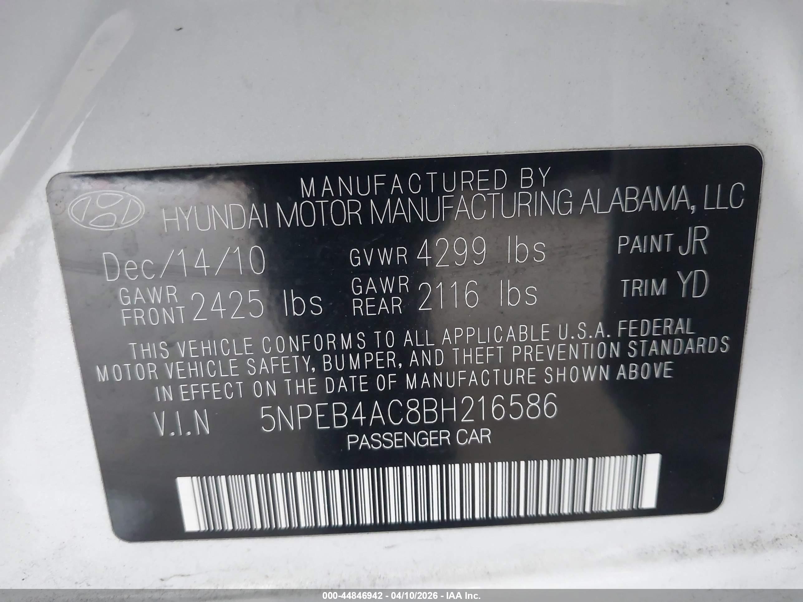 HYUNDAI SONATA image 9