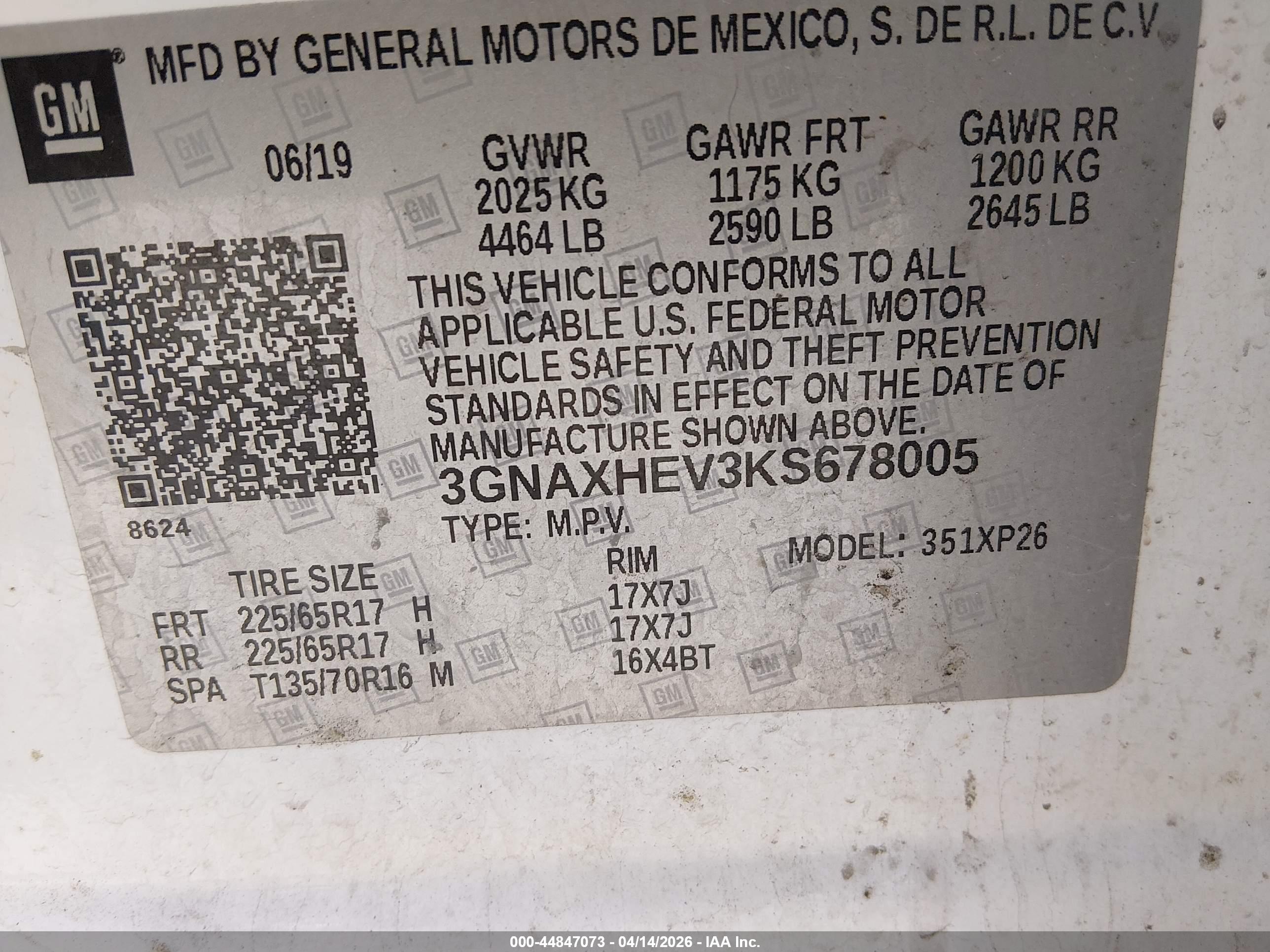 CHEVROLET EQUINOX image 9