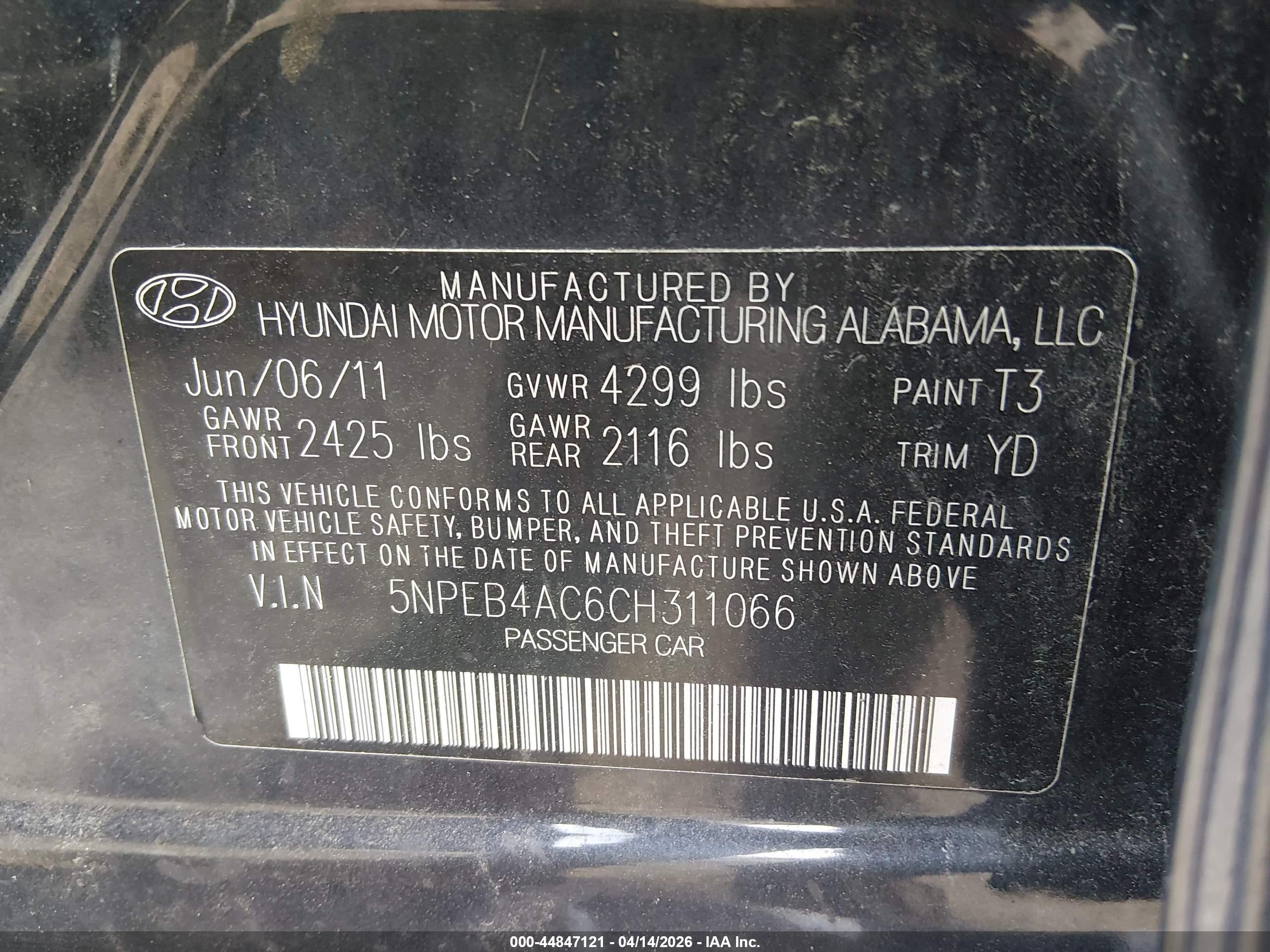 HYUNDAI SONATA image 9