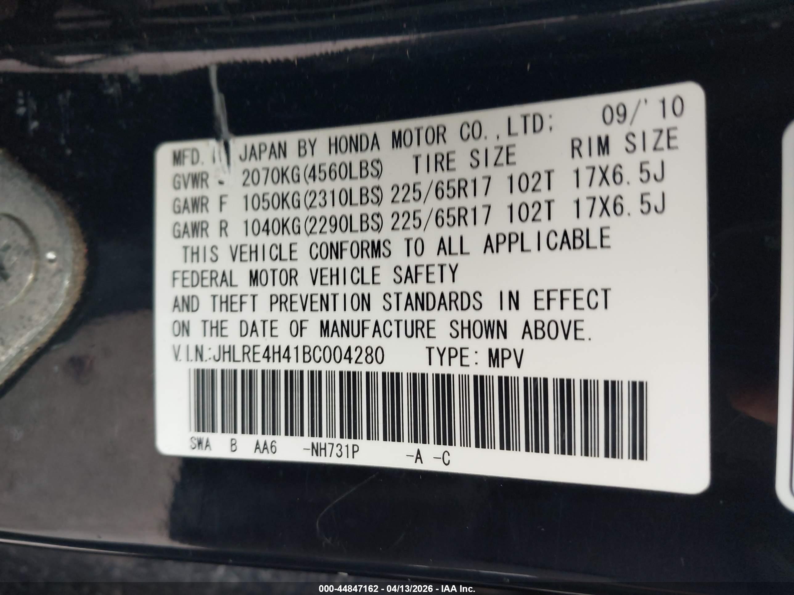 HONDA CR-V image 9