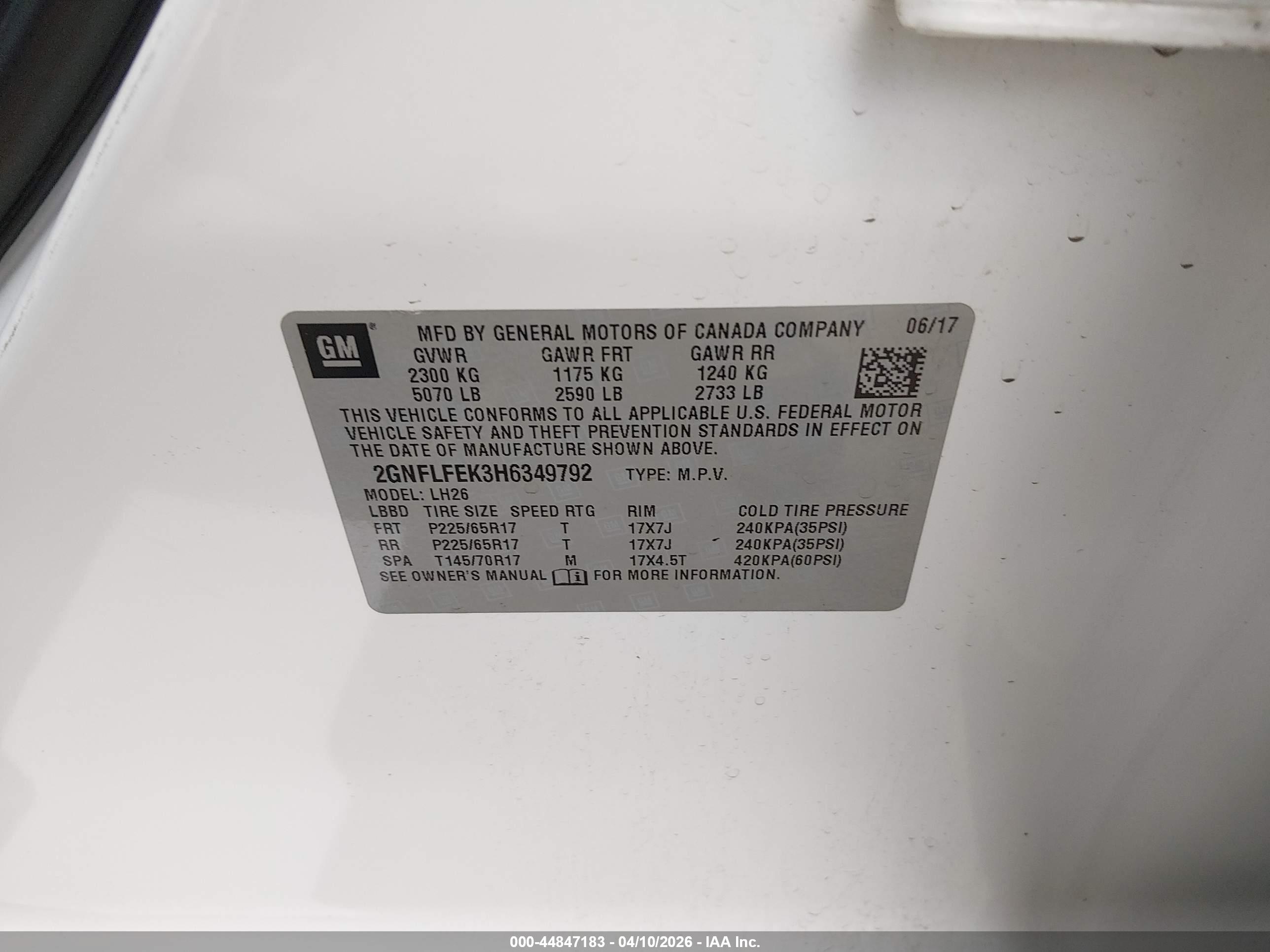 CHEVROLET EQUINOX image 9
