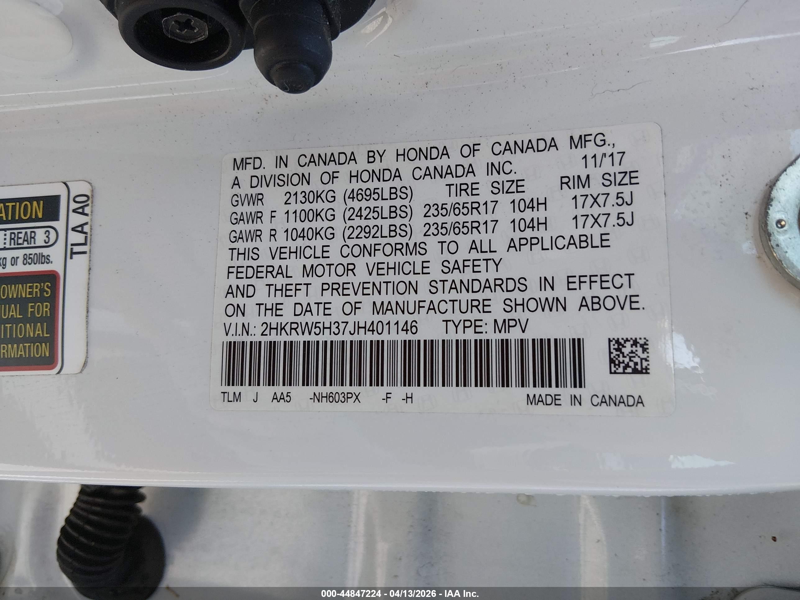 HONDA CR-V image 9