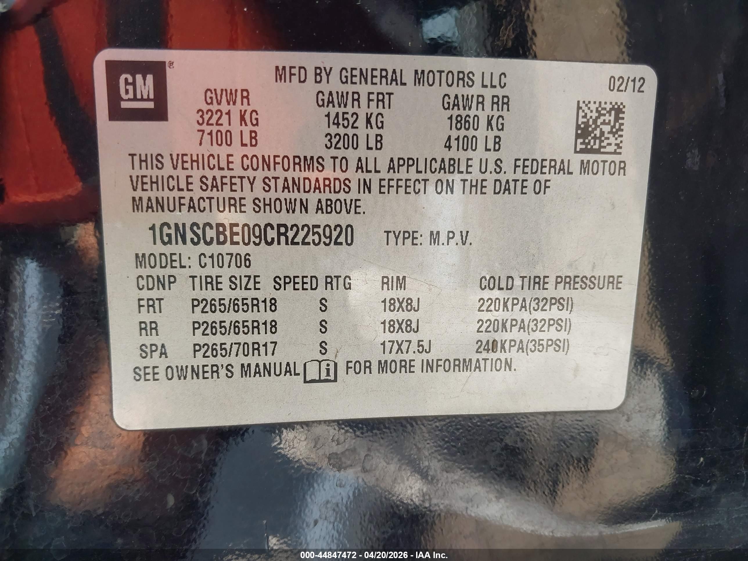 CHEVROLET TAHOE image 9