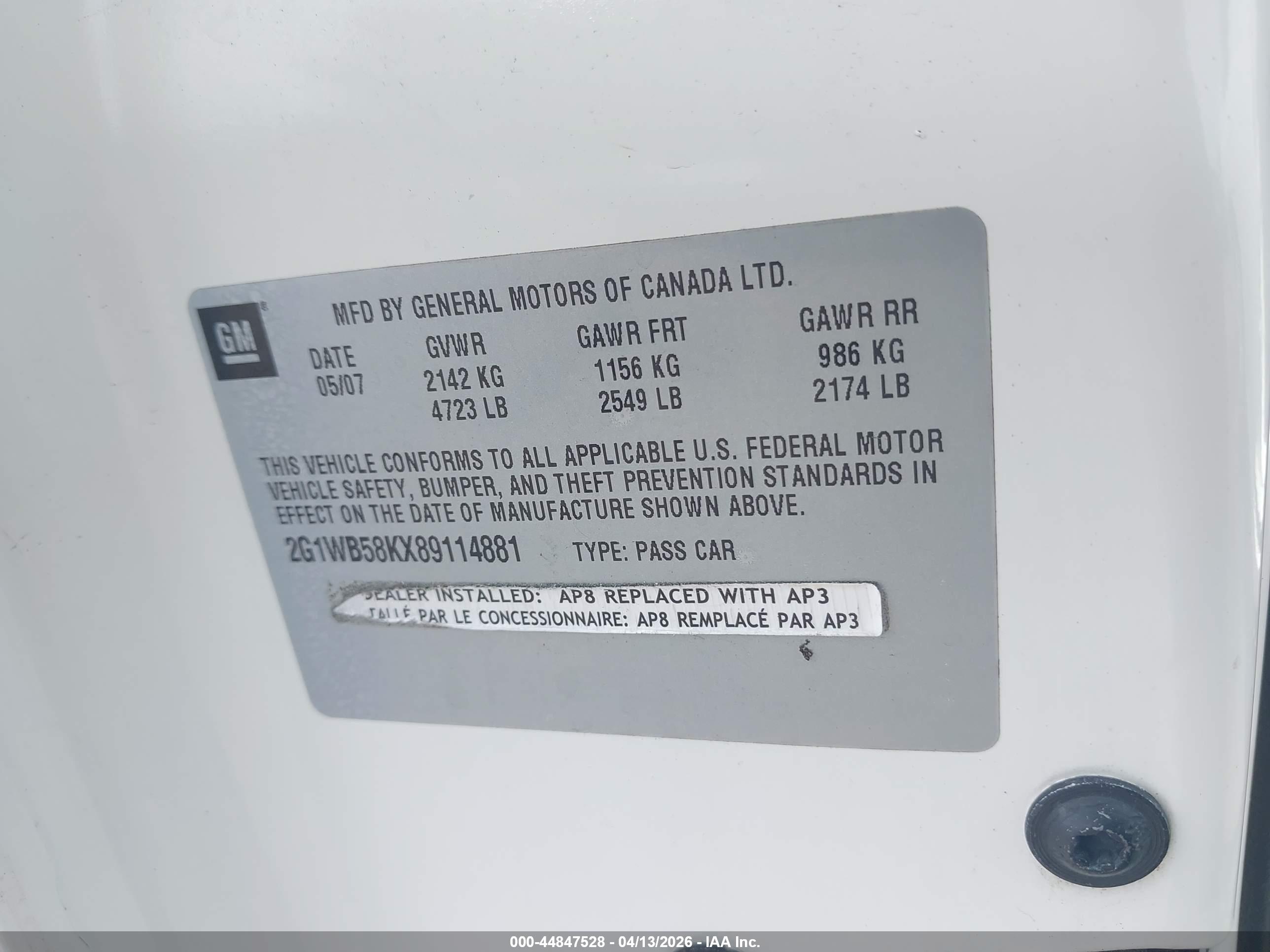 CHEVROLET IMPALA image 9