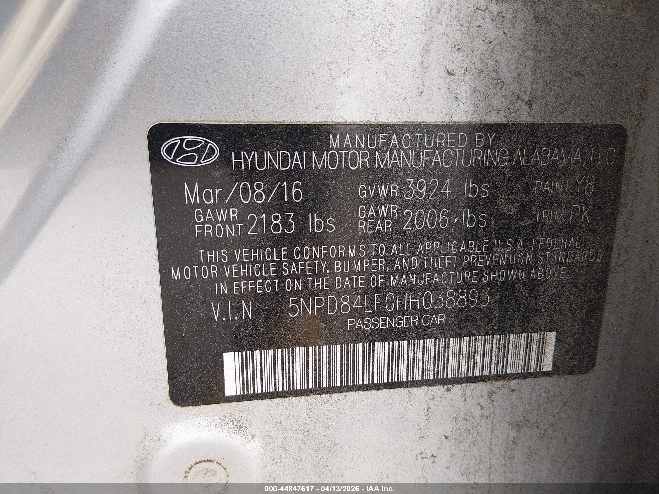 HYUNDAI ELANTRA image 9