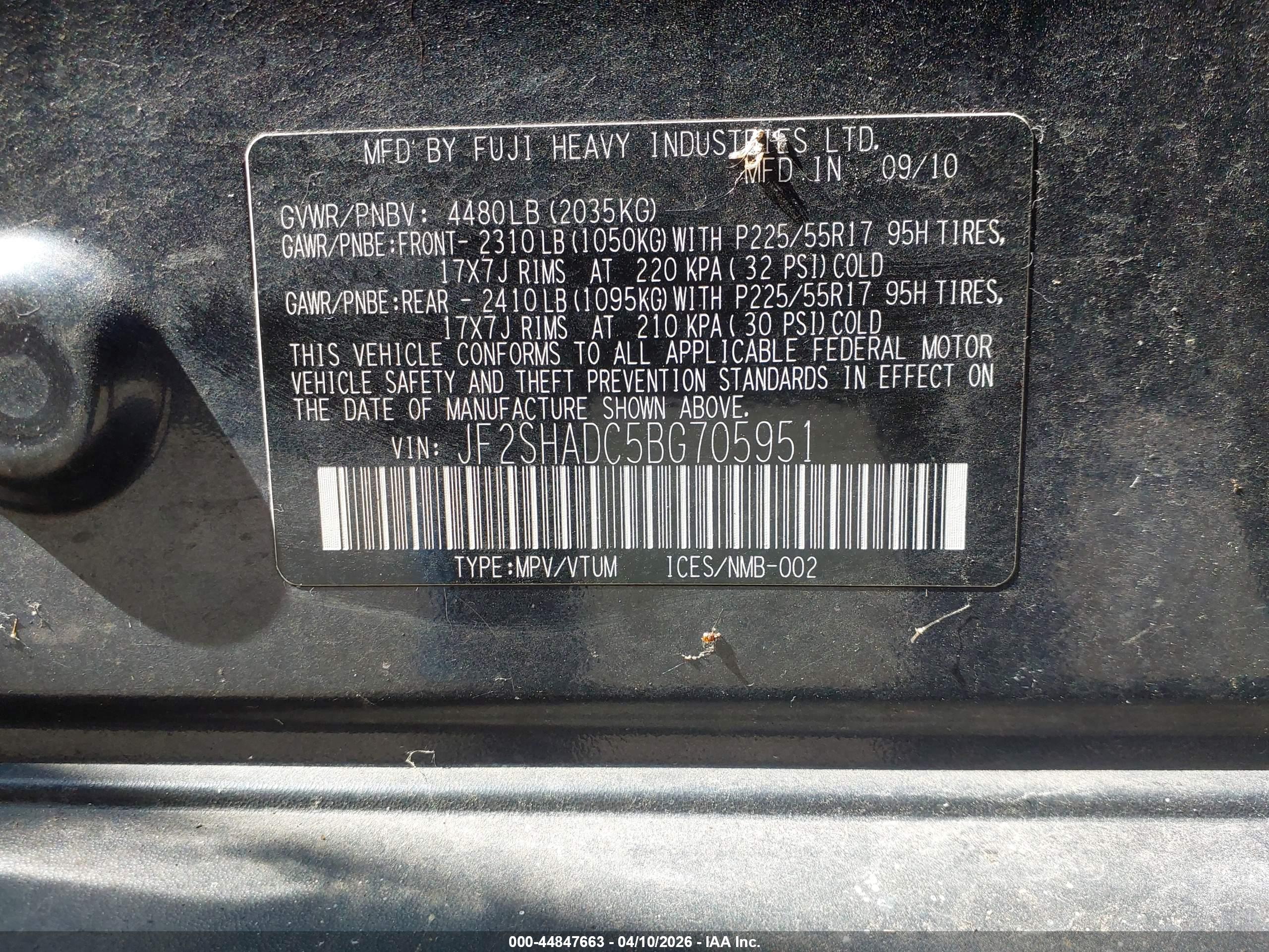 SUBARU FORESTER image 9