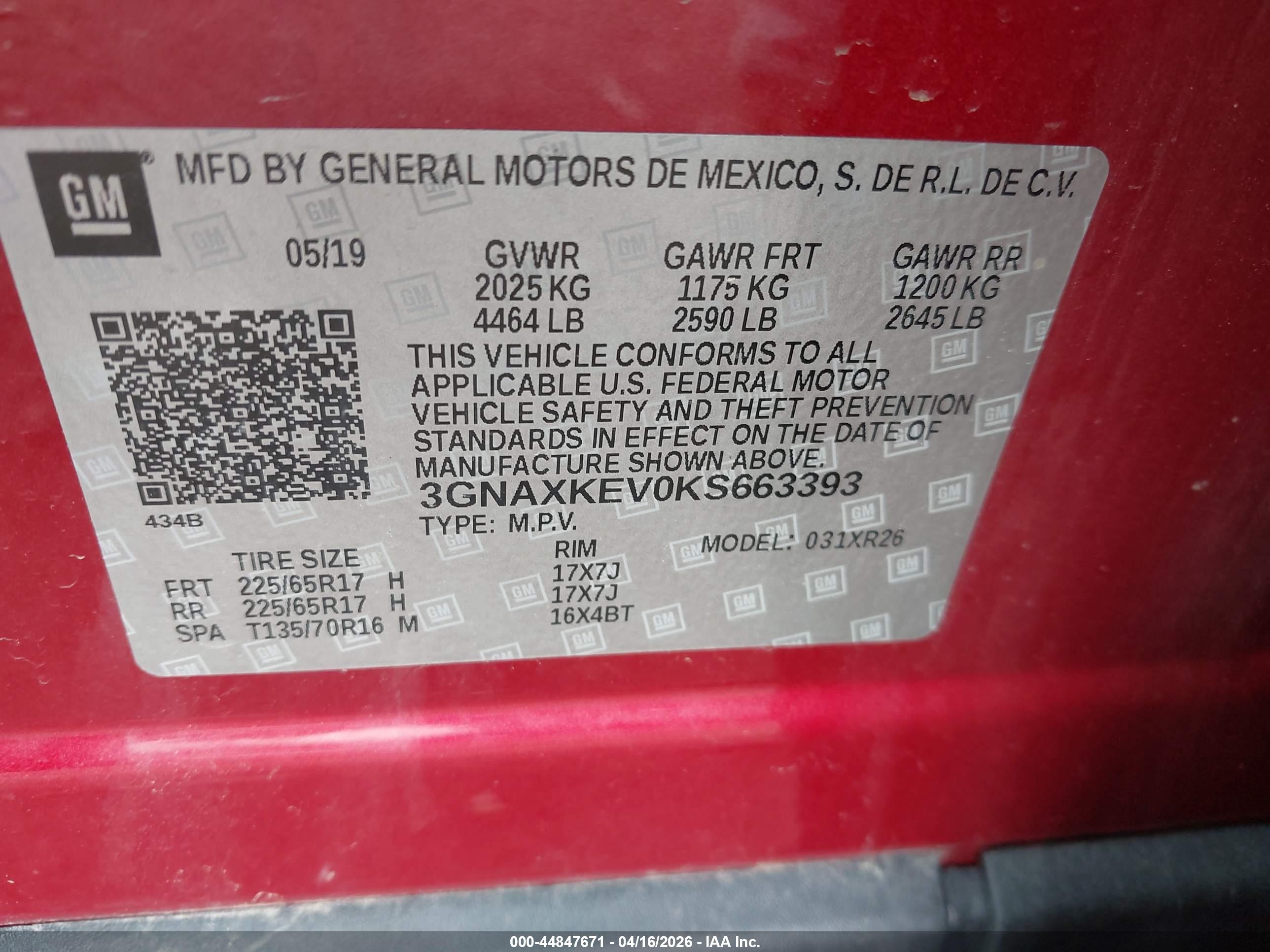 CHEVROLET EQUINOX image 9