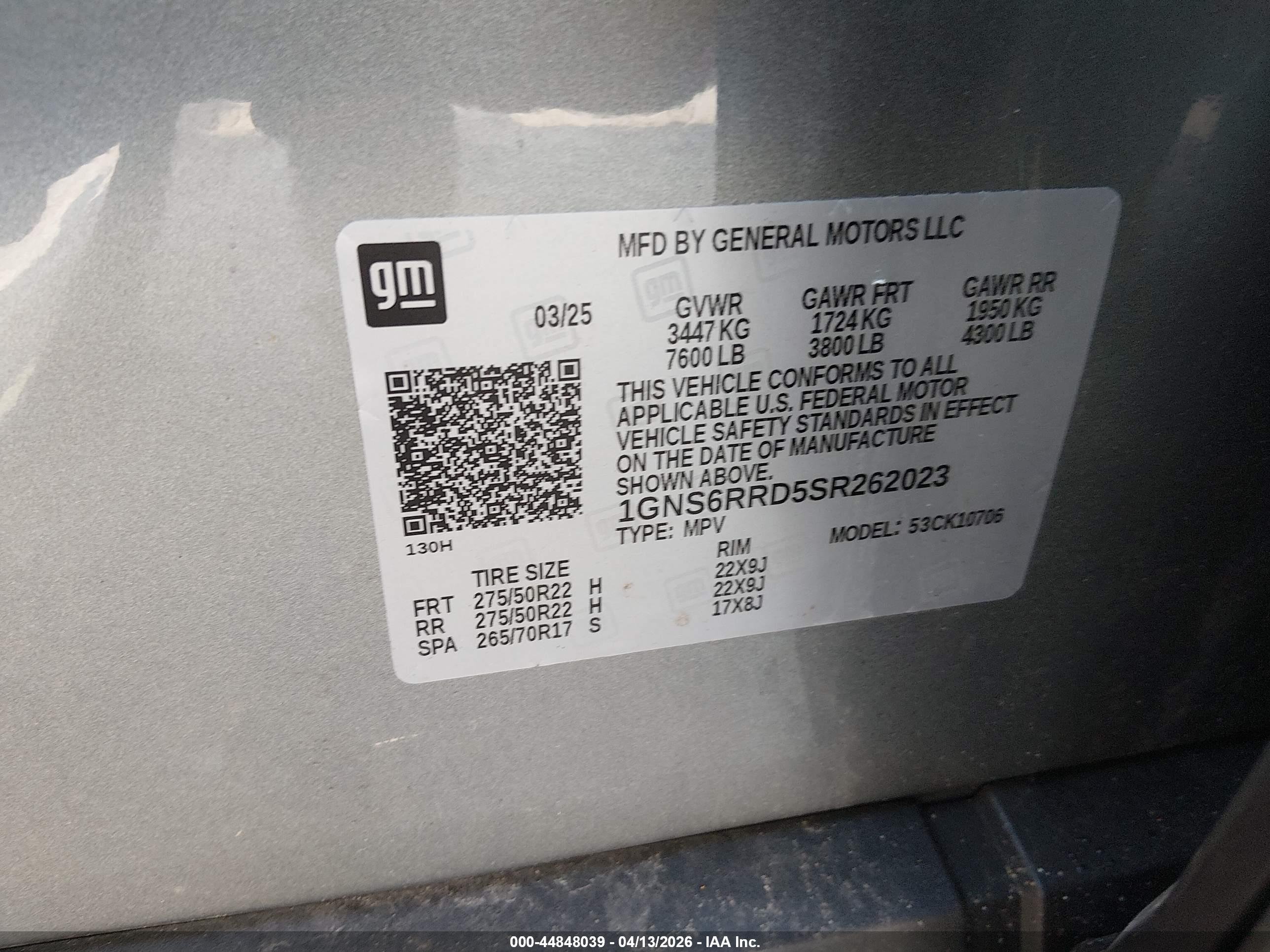 CHEVROLET TAHOE image 9
