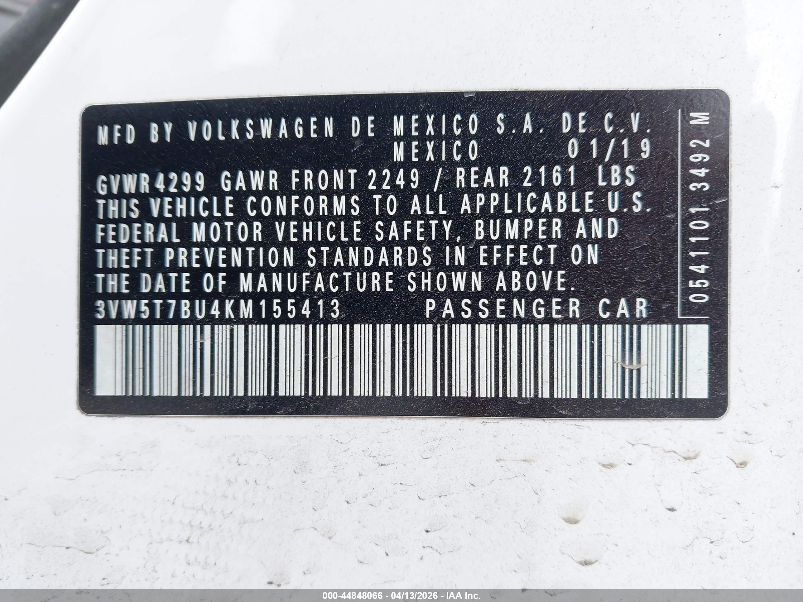 VOLKSWAGEN JETTA image 9