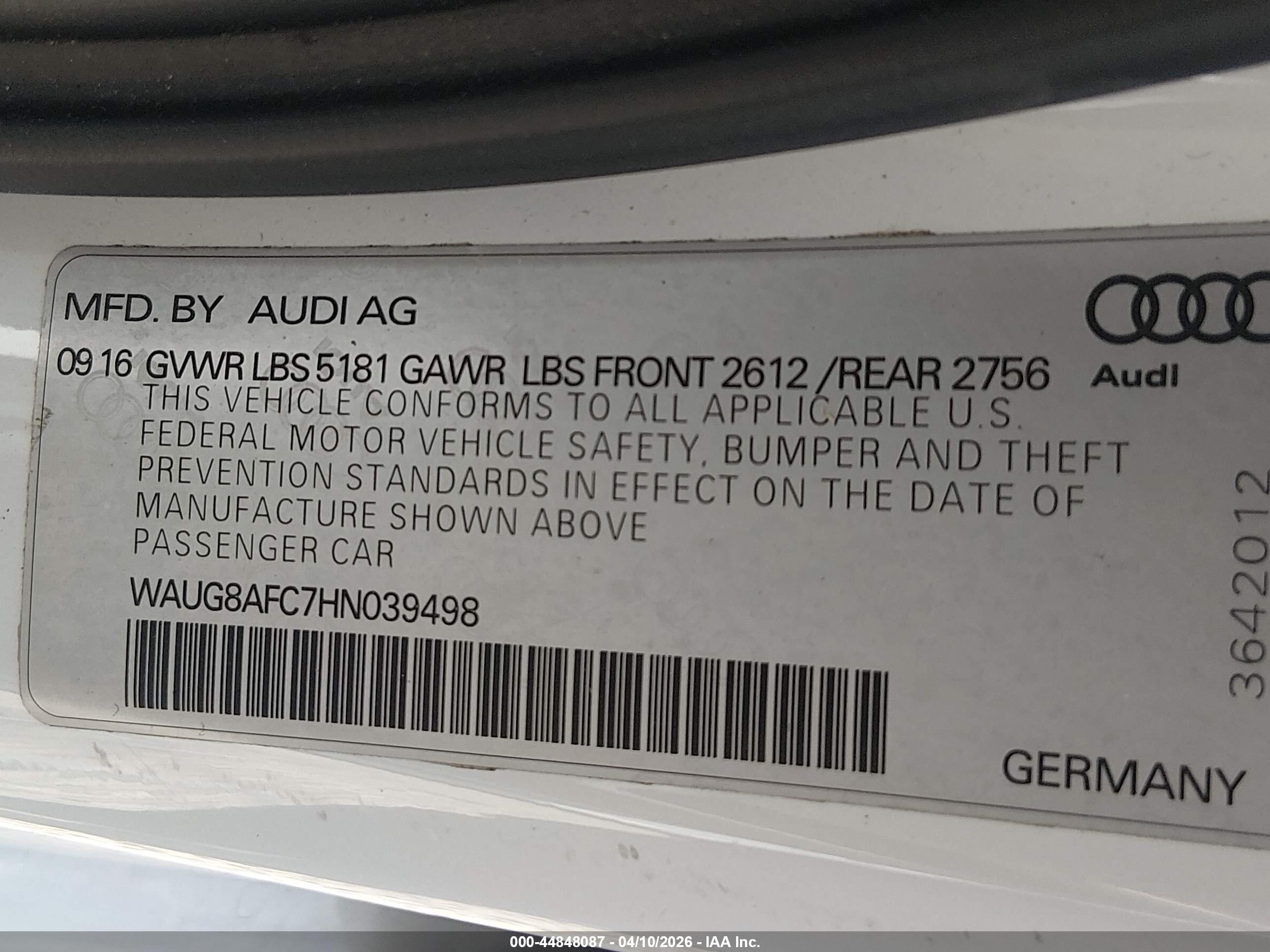 AUDI A6 image 9