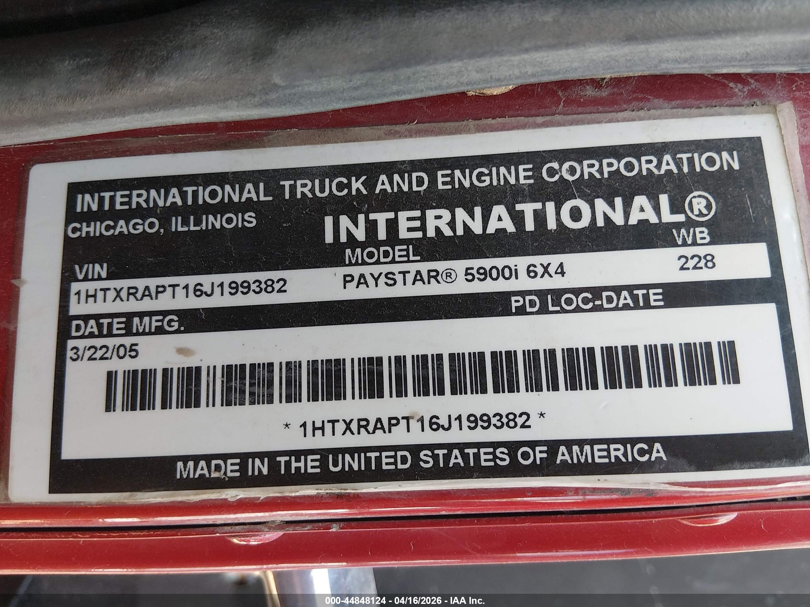 INTERNATIONAL 5900 image 9