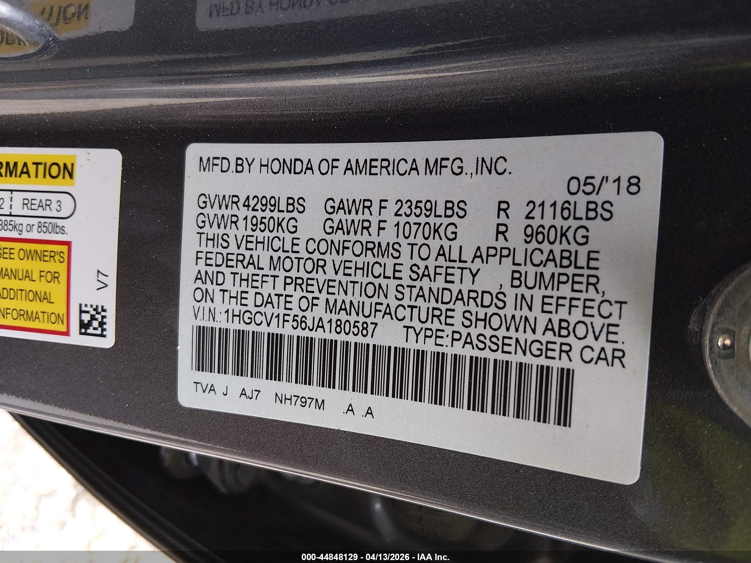 HONDA ACCORD image 9