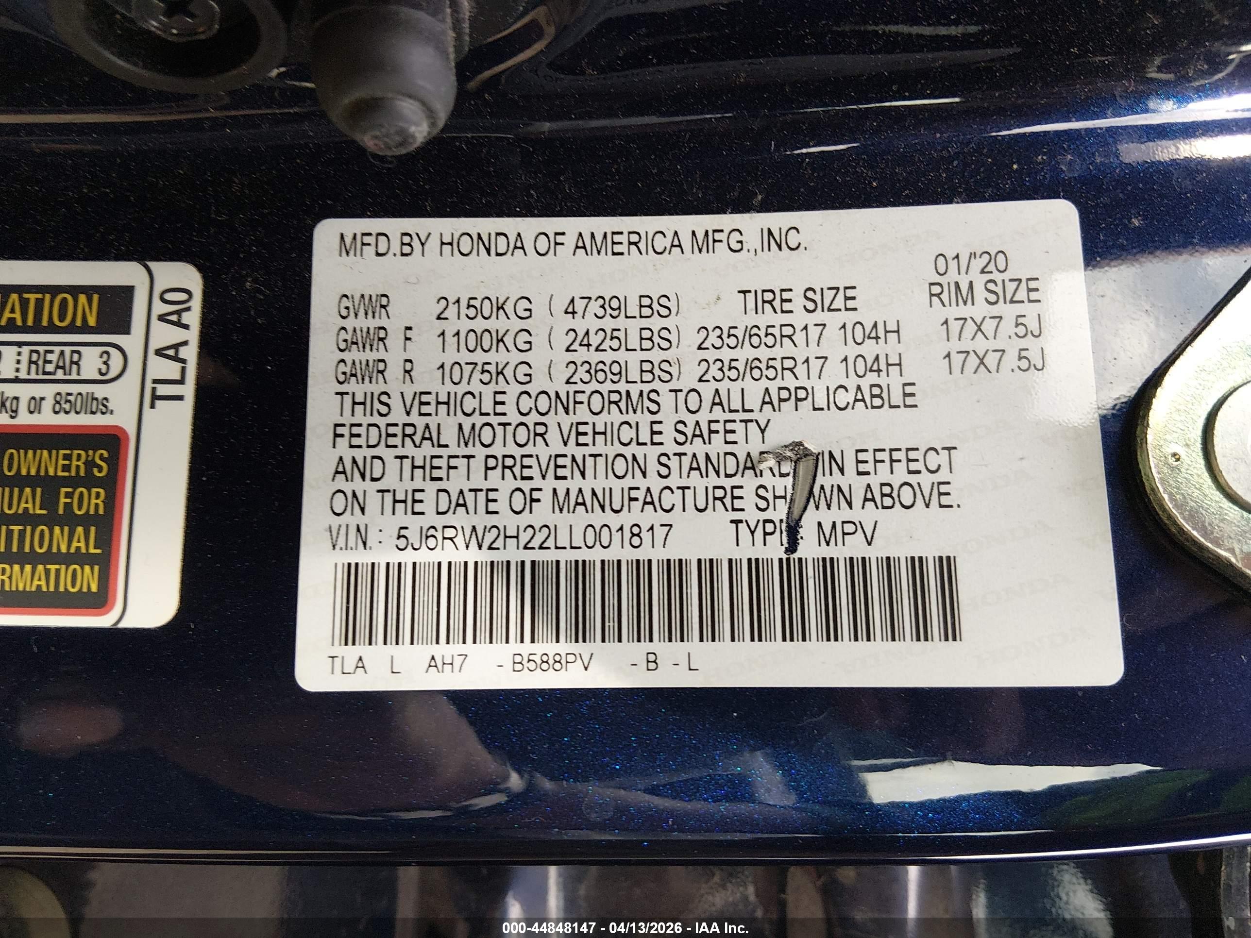 HONDA CR-V image 9