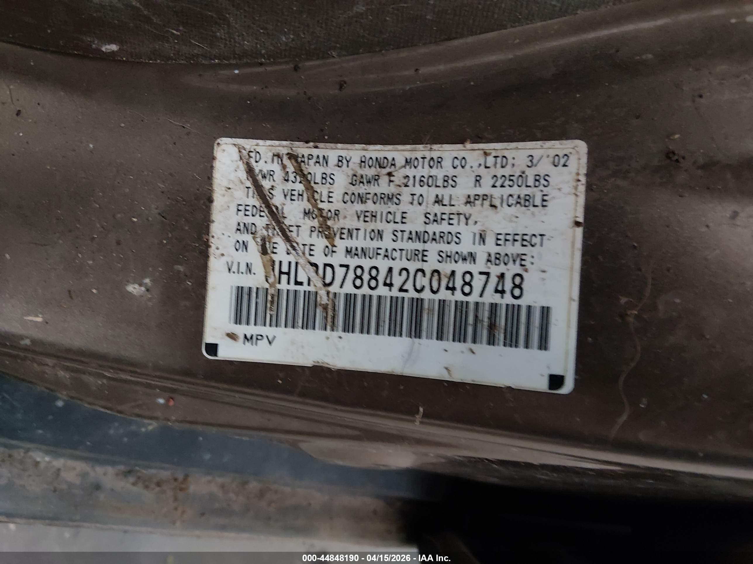 HONDA CR-V image 9