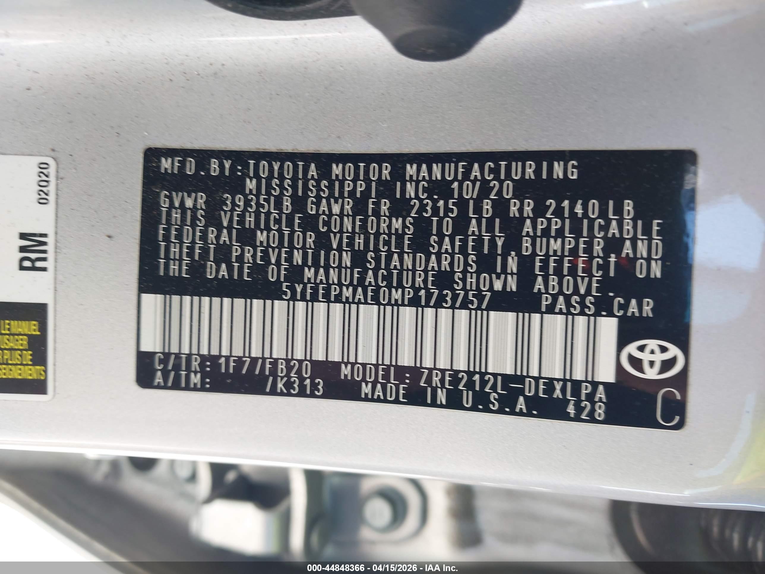 TOYOTA COROLLA image 9