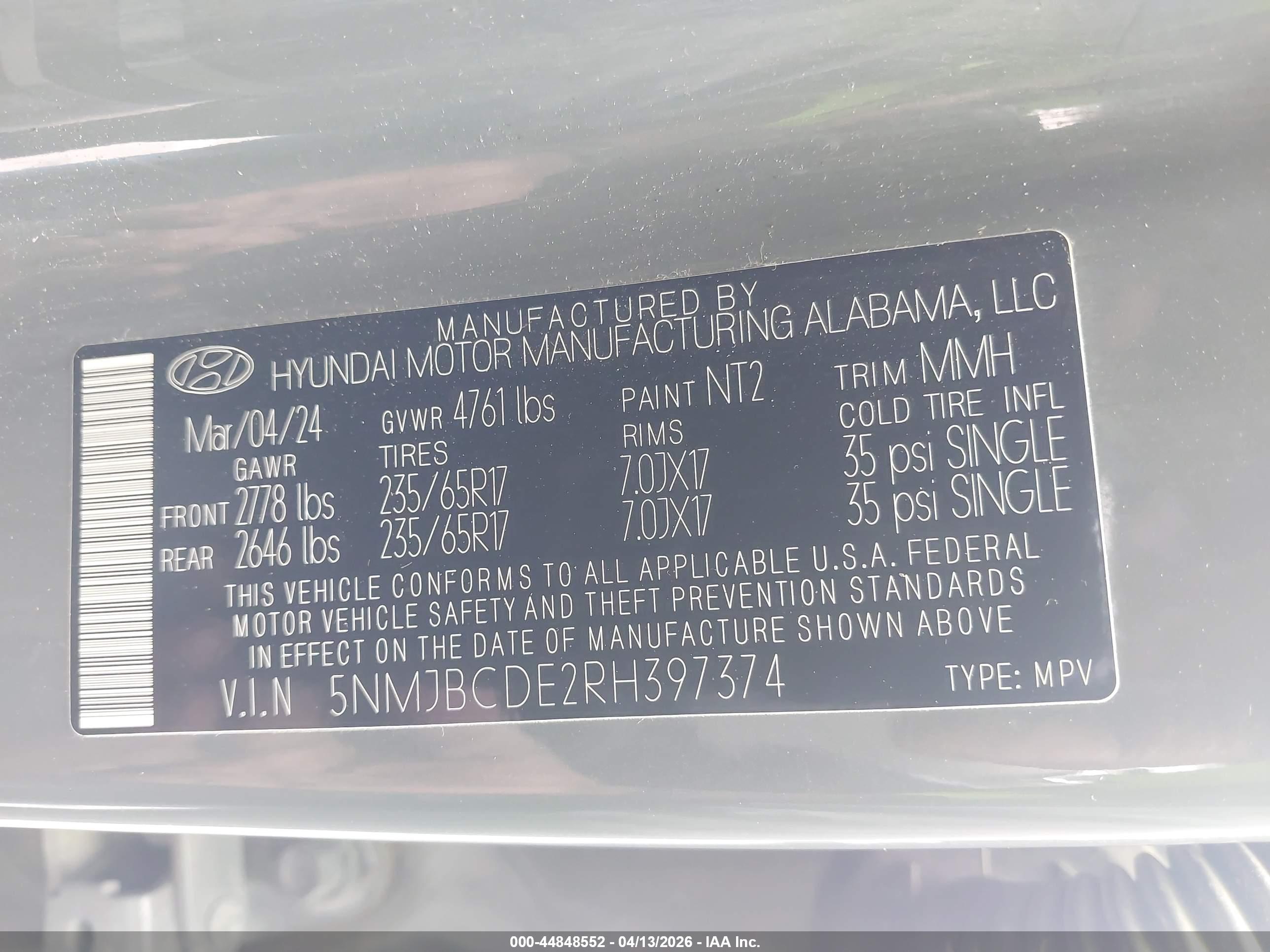 HYUNDAI TUCSON image 9