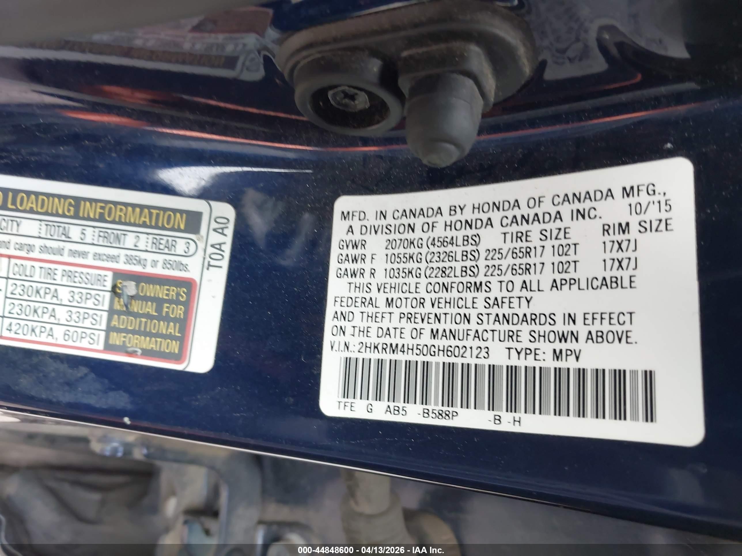 HONDA CR-V image 9