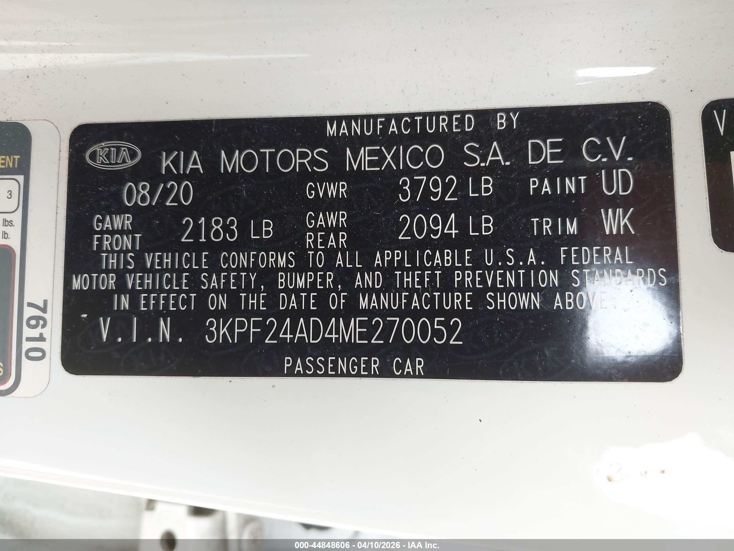 KIA FORTE image 9