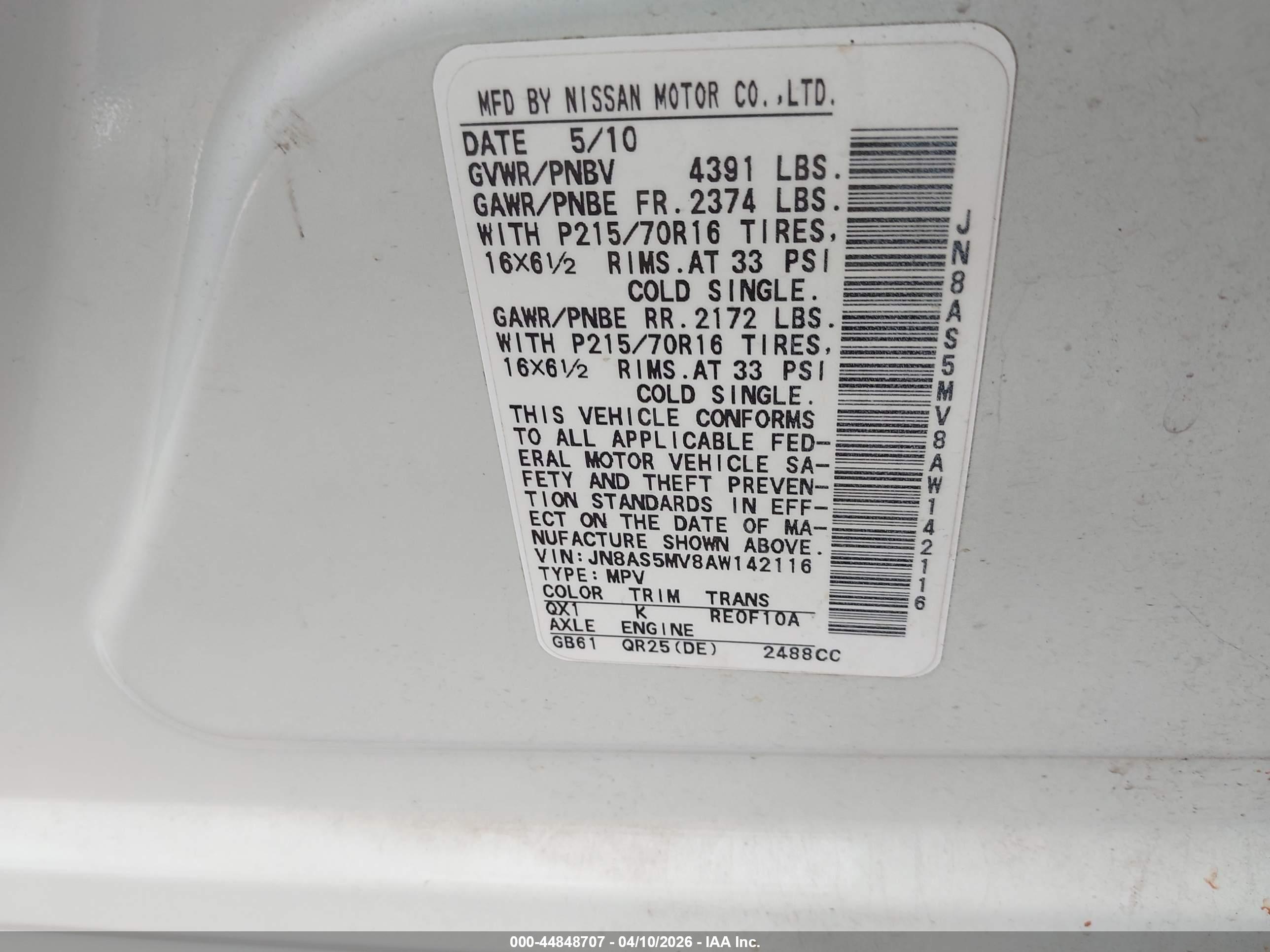 NISSAN ROGUE image 9
