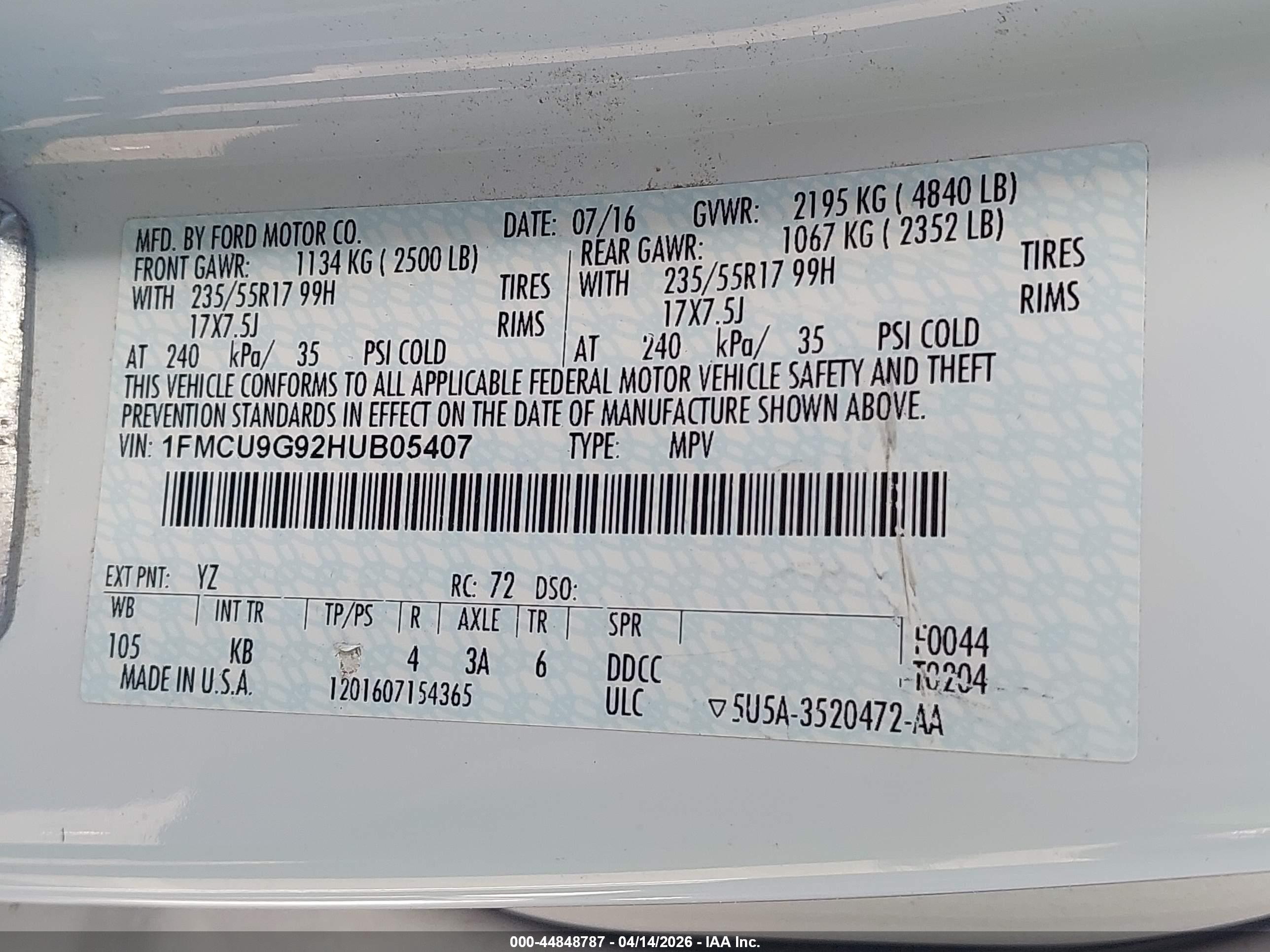 FORD ESCAPE image 9