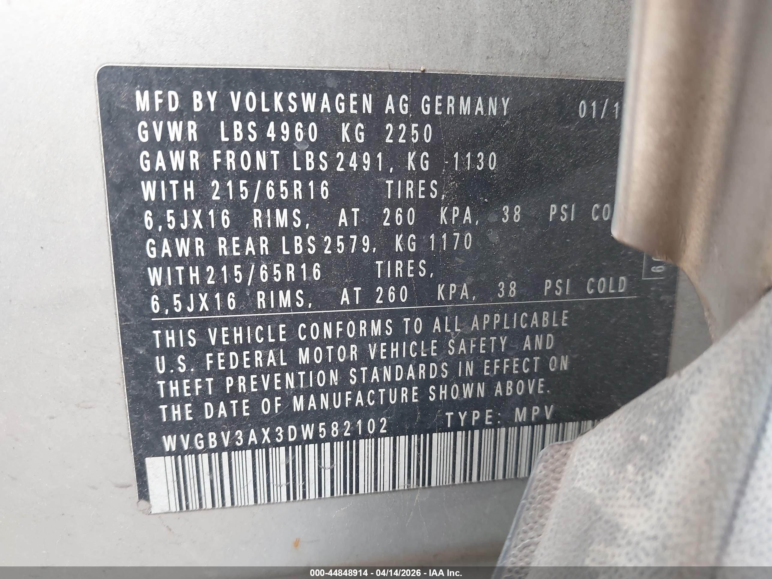 VOLKSWAGEN TIGUAN image 9