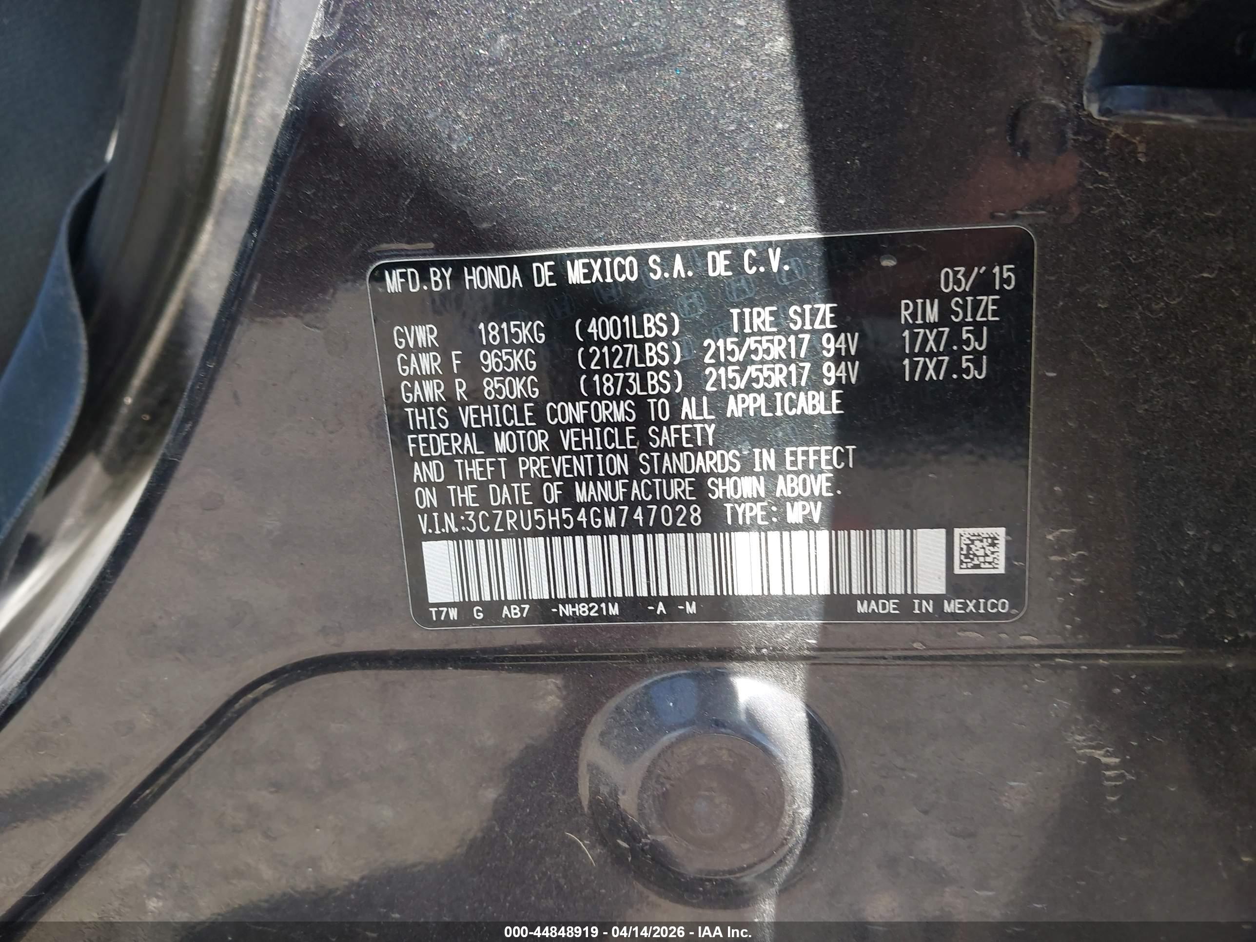 HONDA HR-V image 9