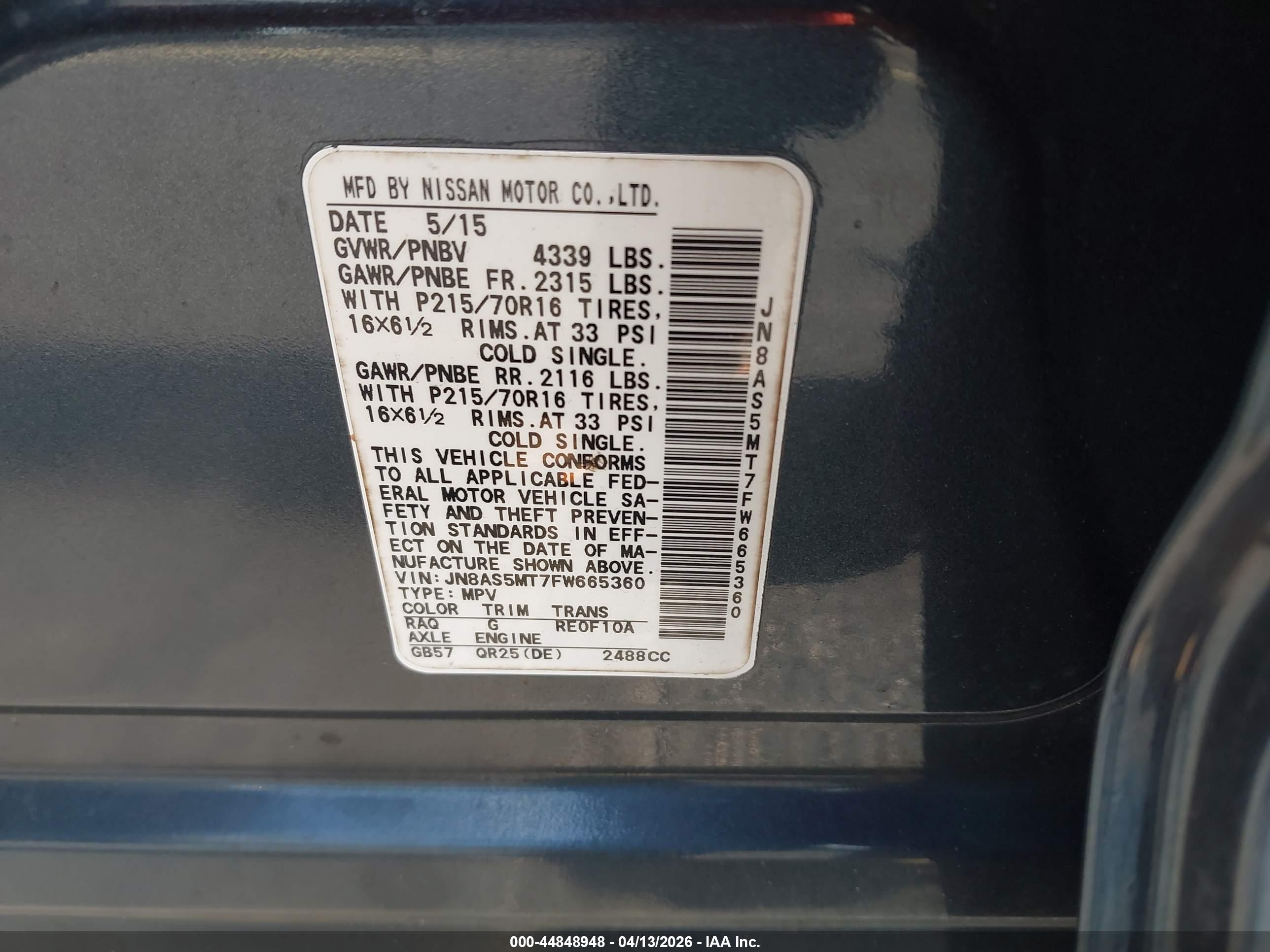 NISSAN ROGUE image 9