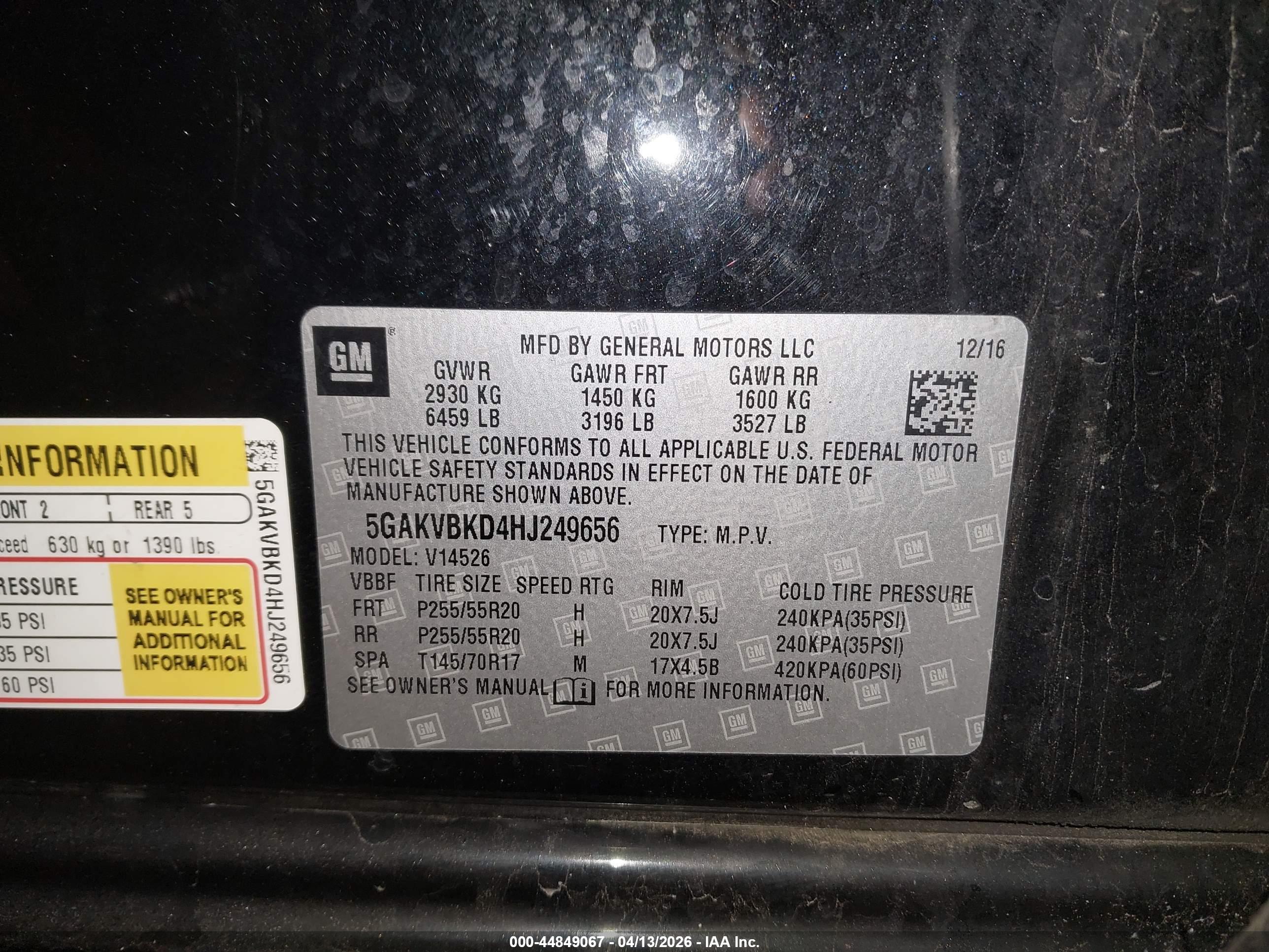 BUICK ENCLAVE image 9