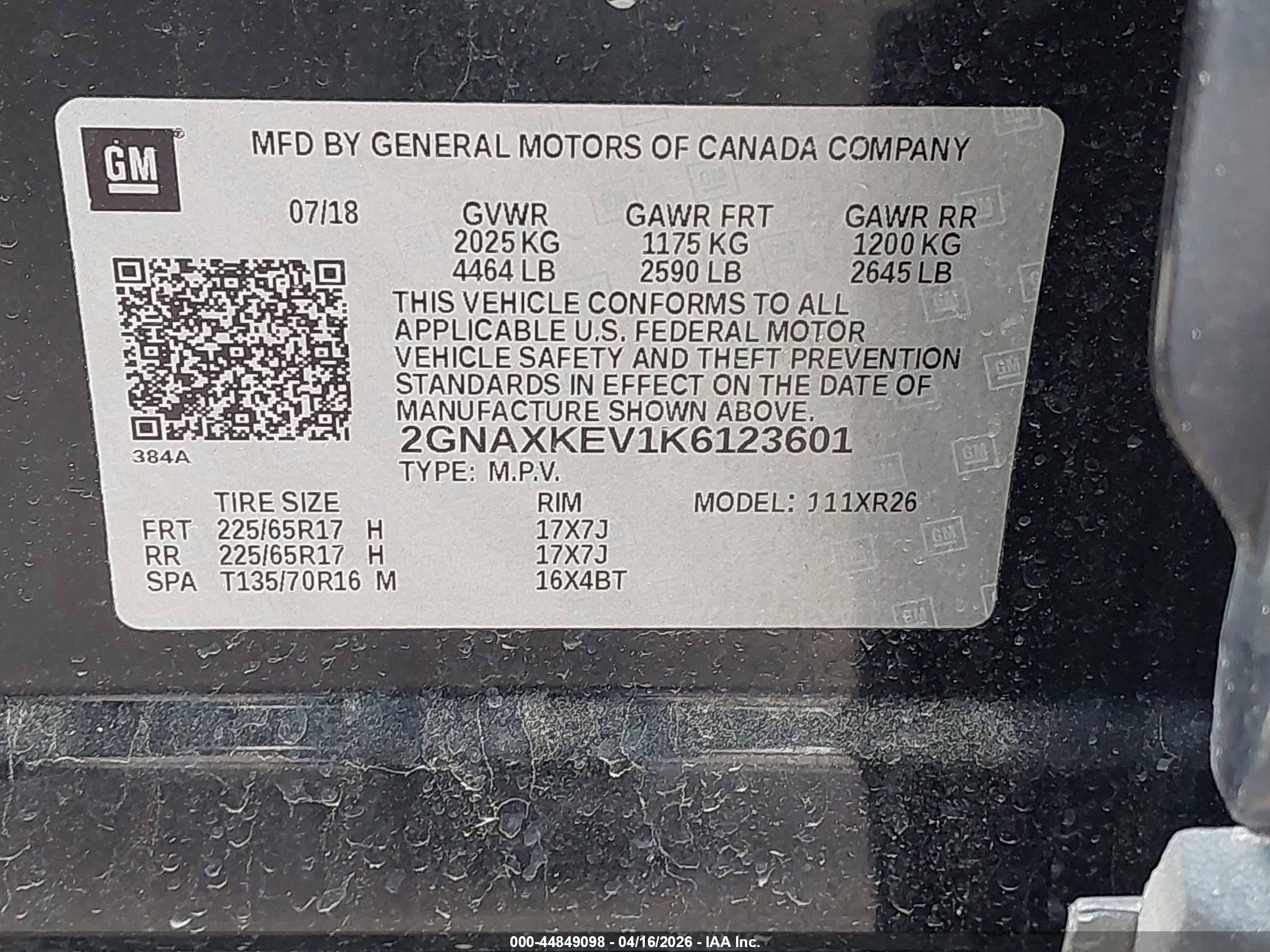 CHEVROLET EQUINOX image 9