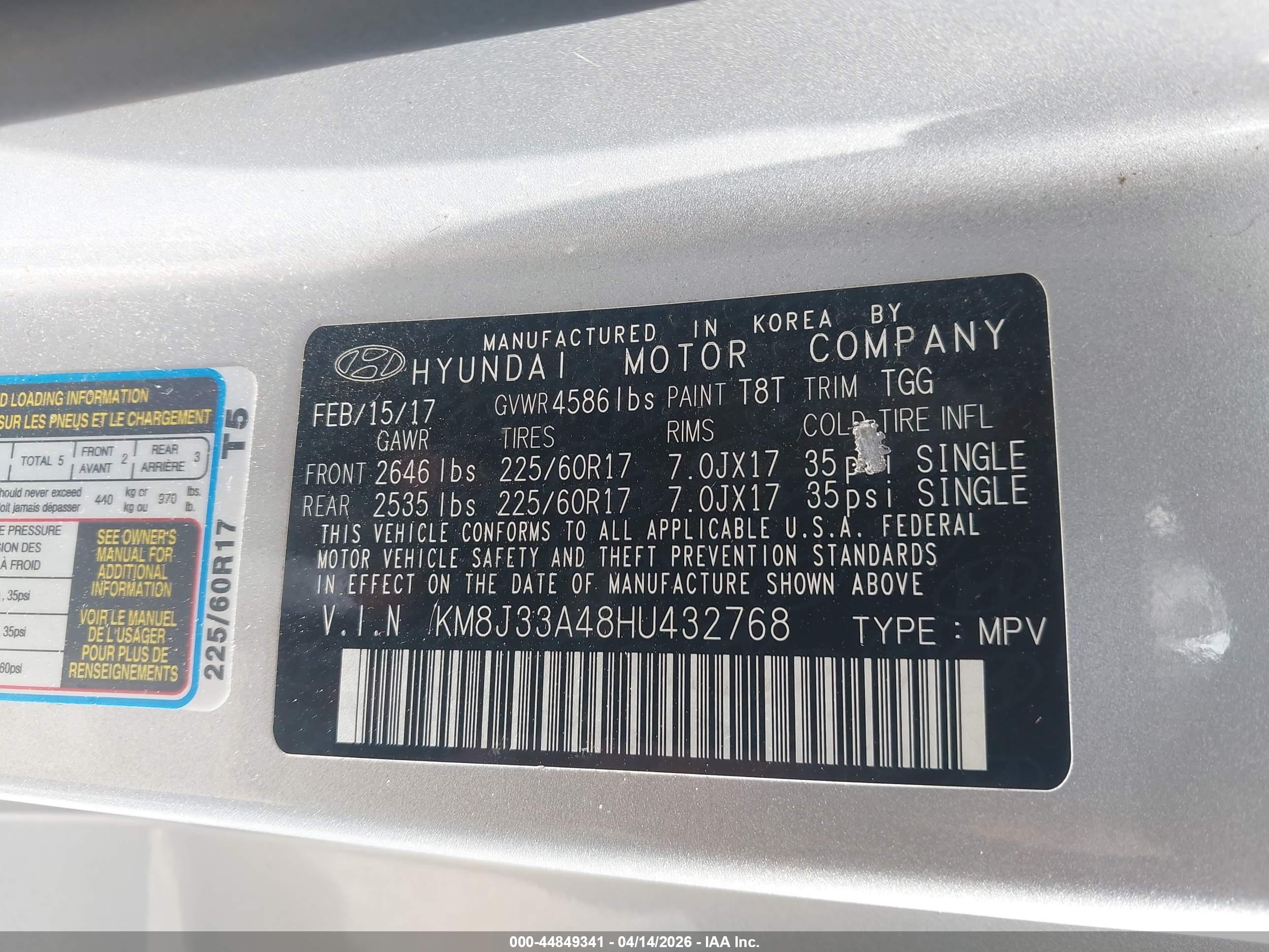 HYUNDAI TUCSON image 9