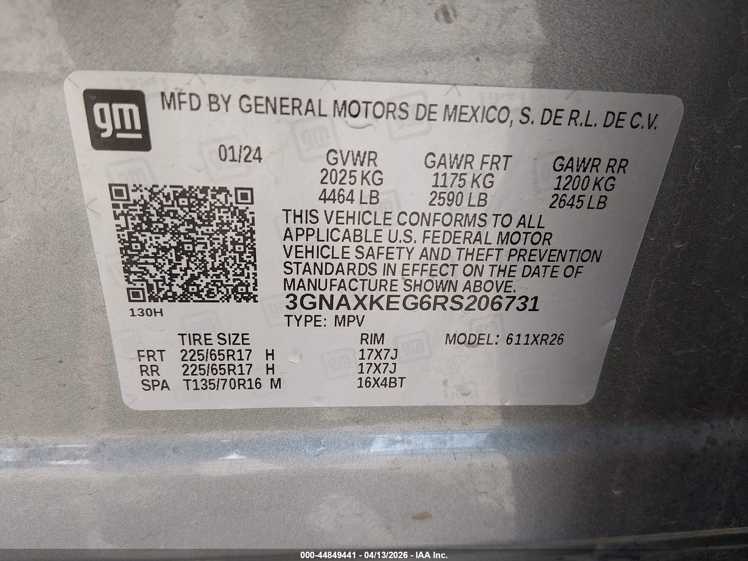 CHEVROLET EQUINOX image 9