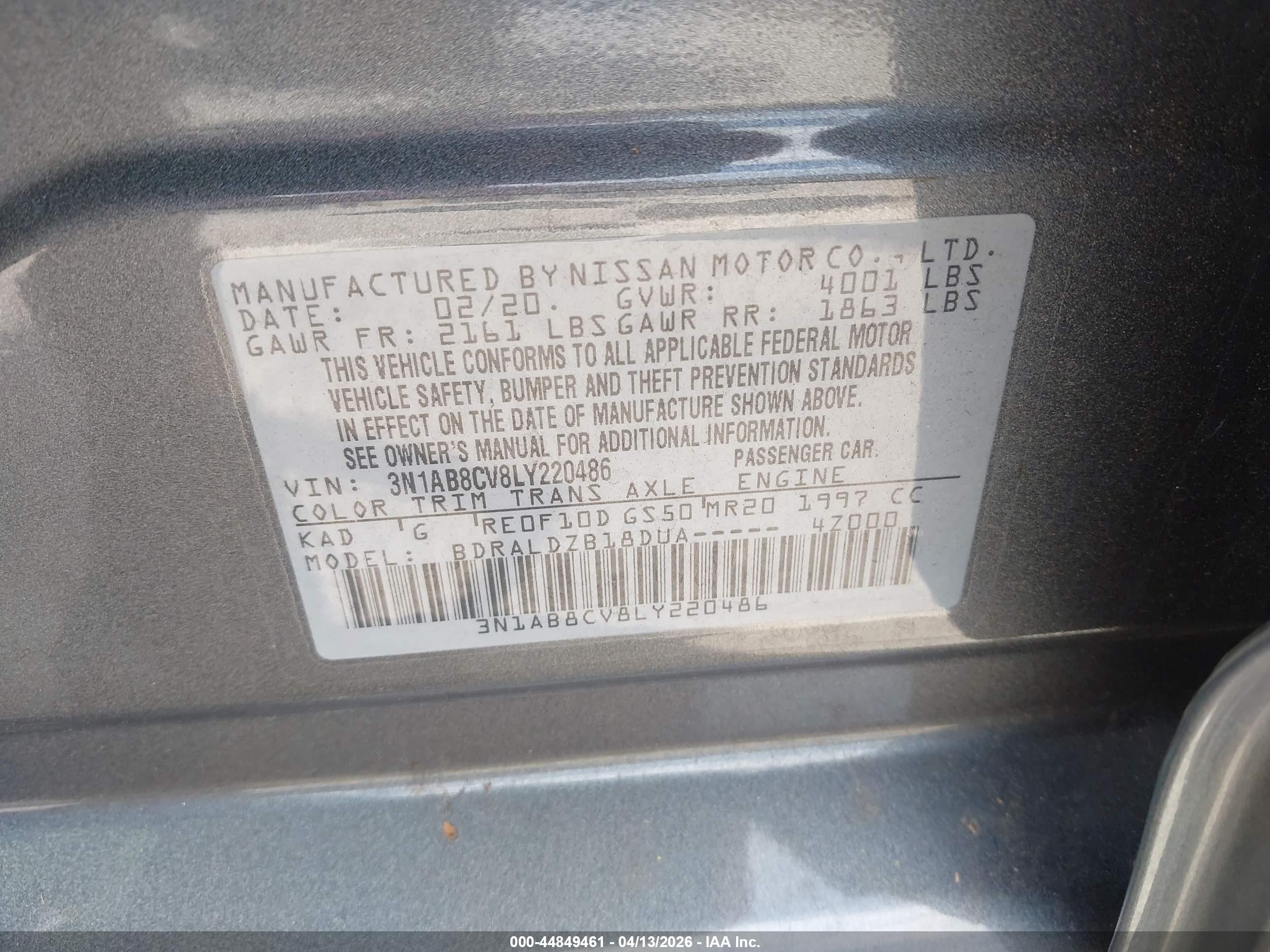 NISSAN SENTRA image 9