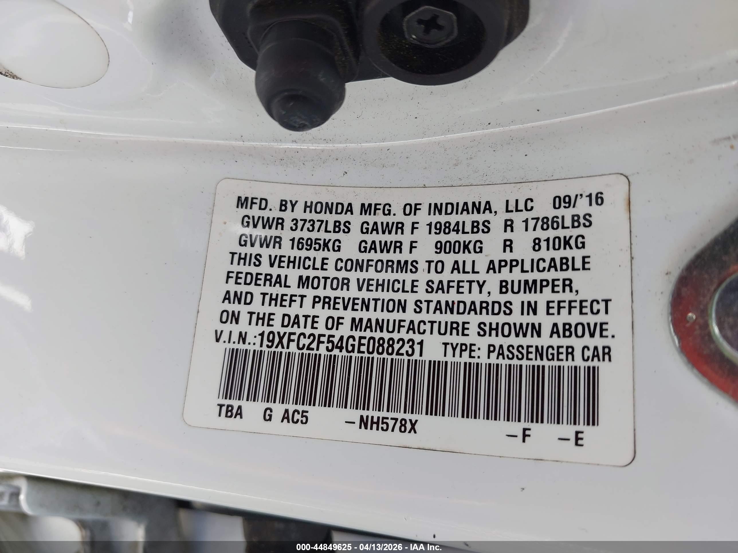 HONDA CIVIC image 9