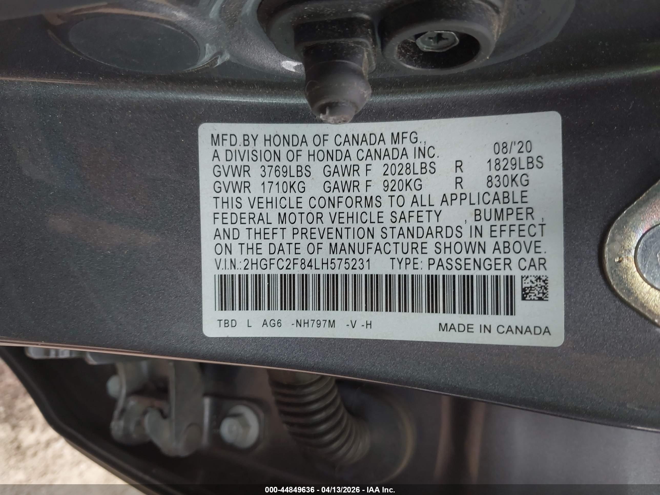 HONDA CIVIC image 9