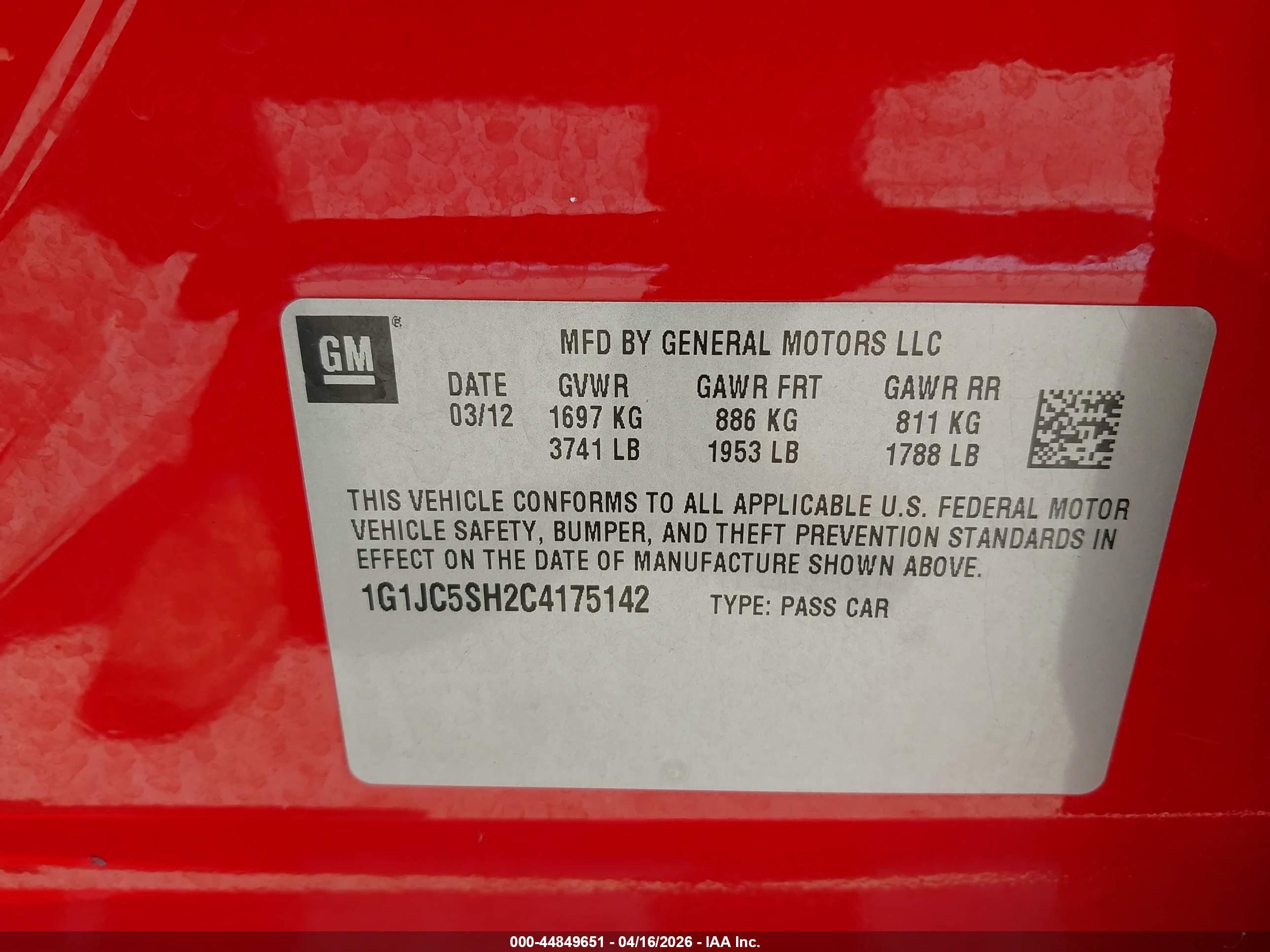 CHEVROLET SONIC image 9