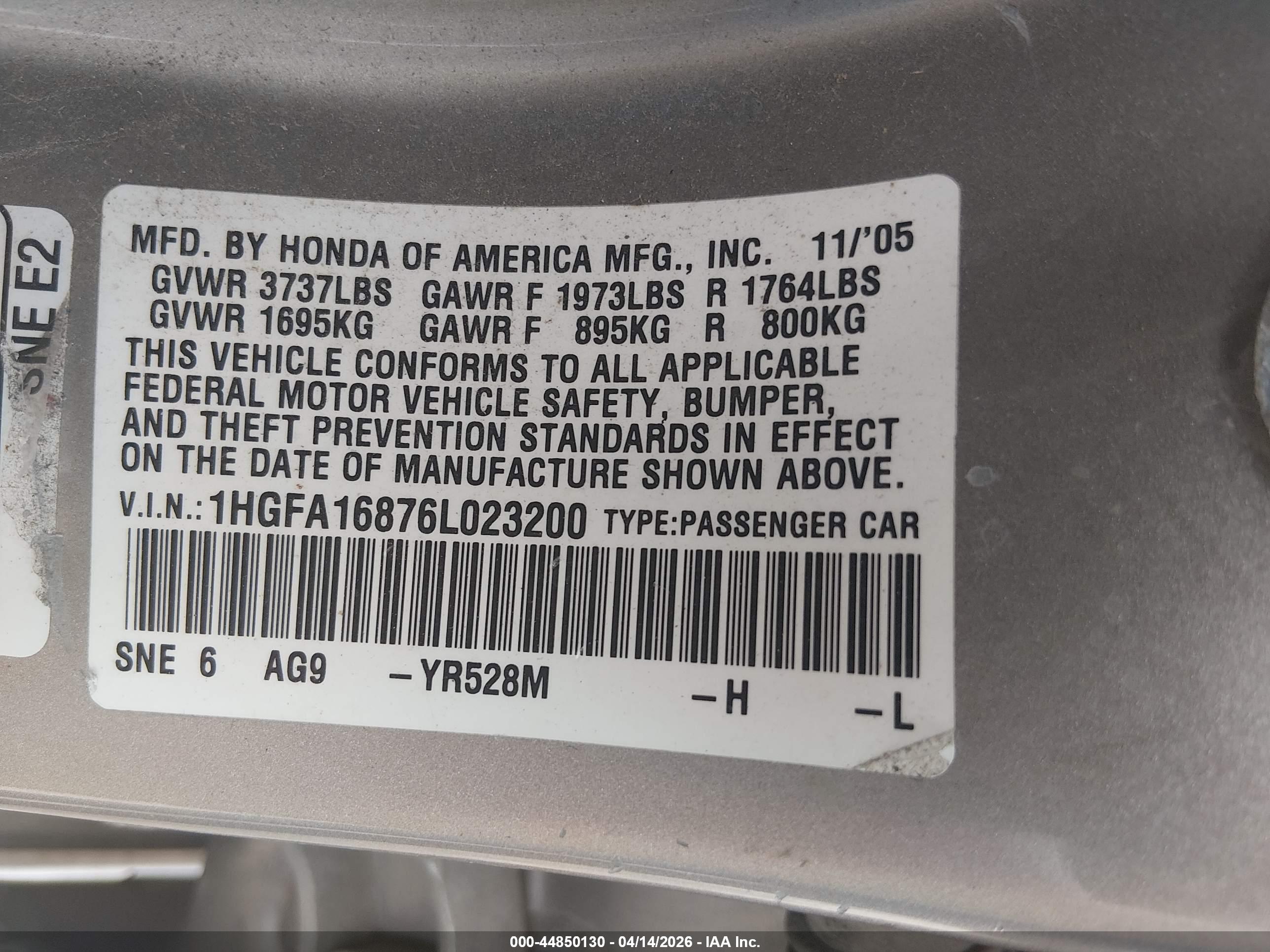 HONDA CIVIC image 9