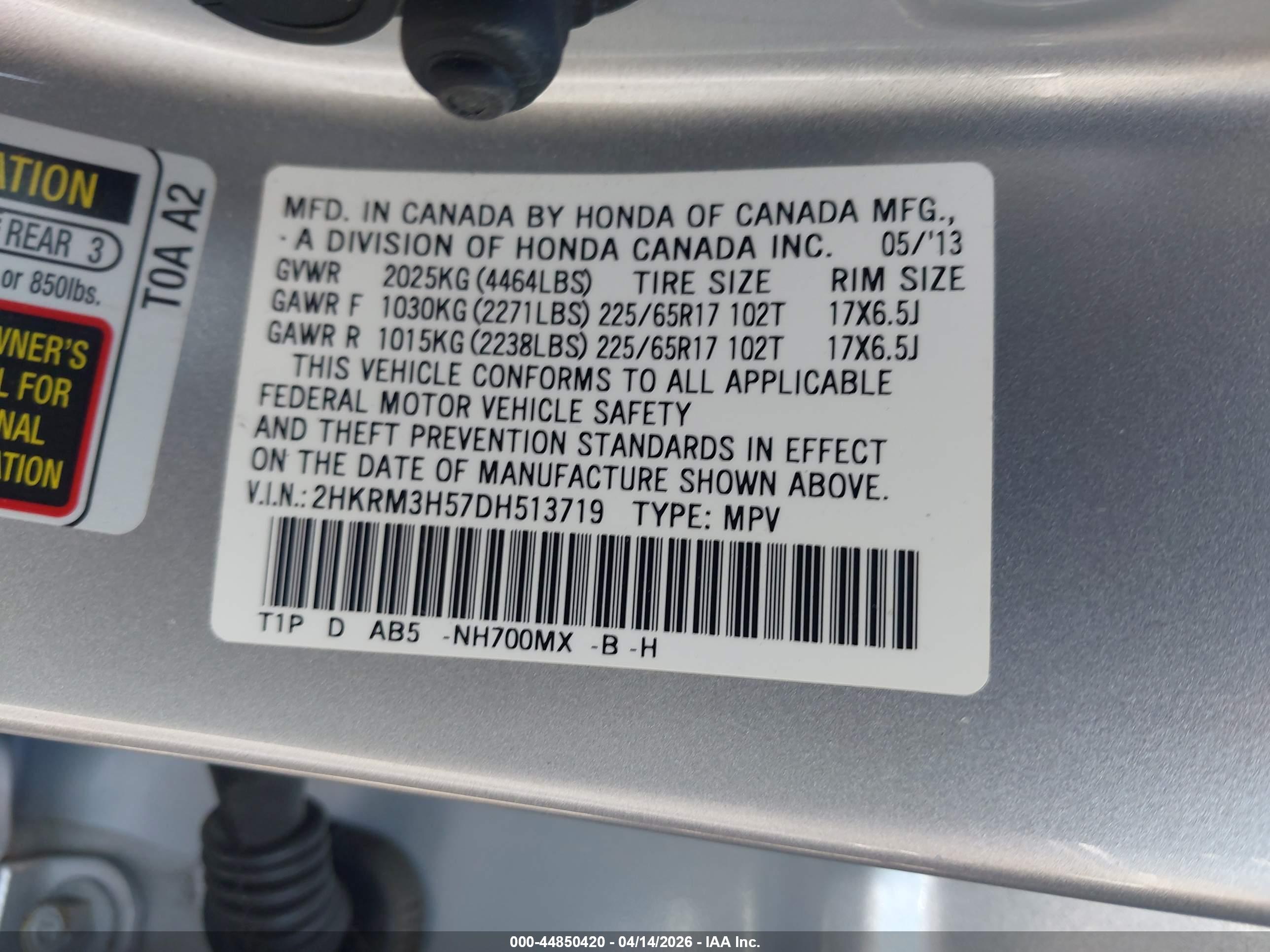 HONDA CR-V image 9